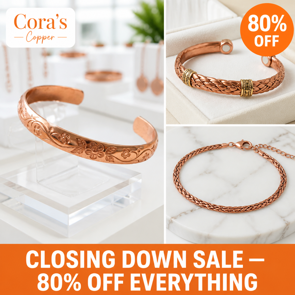 Cora's Copper Jewelry Facebook ad
