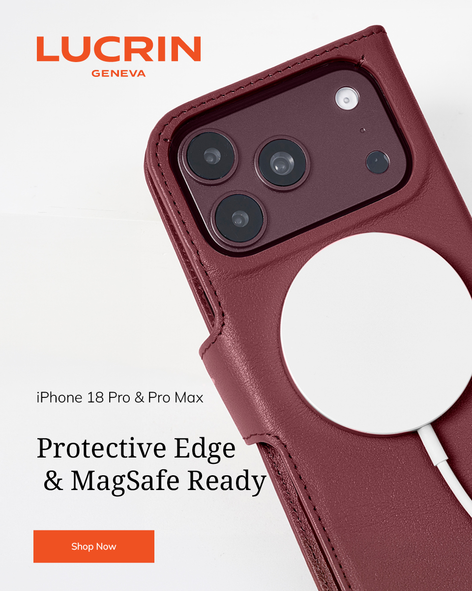 lucringeneva Facebook ad: Luxury Wallet for iPhone 18 Pro