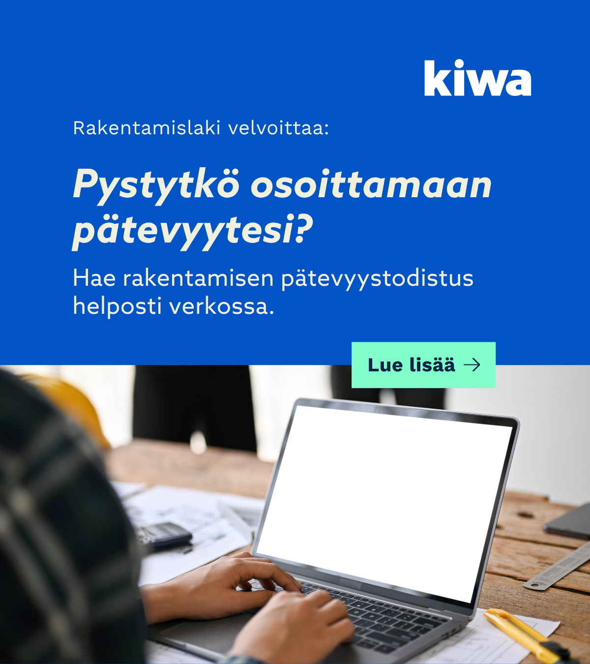 Kiwa Suomi Facebook ad from Jun 10, 2026