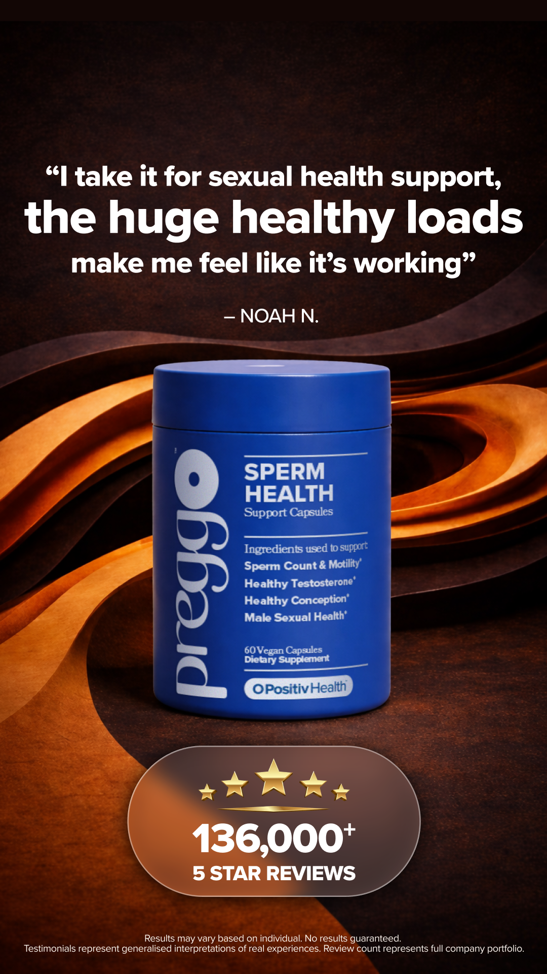 True Healthy Man Facebook ad