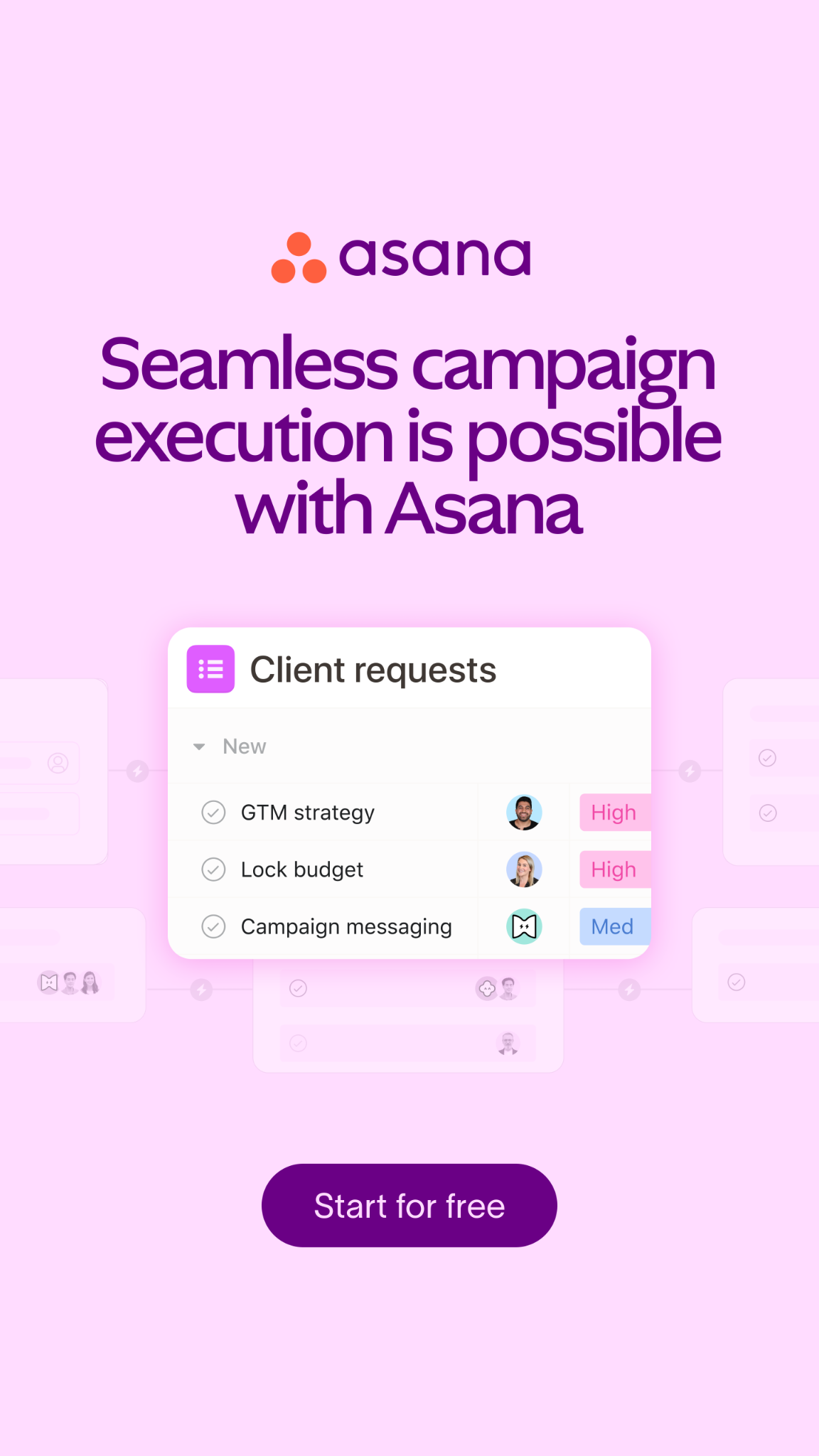 Asana Facebook ad