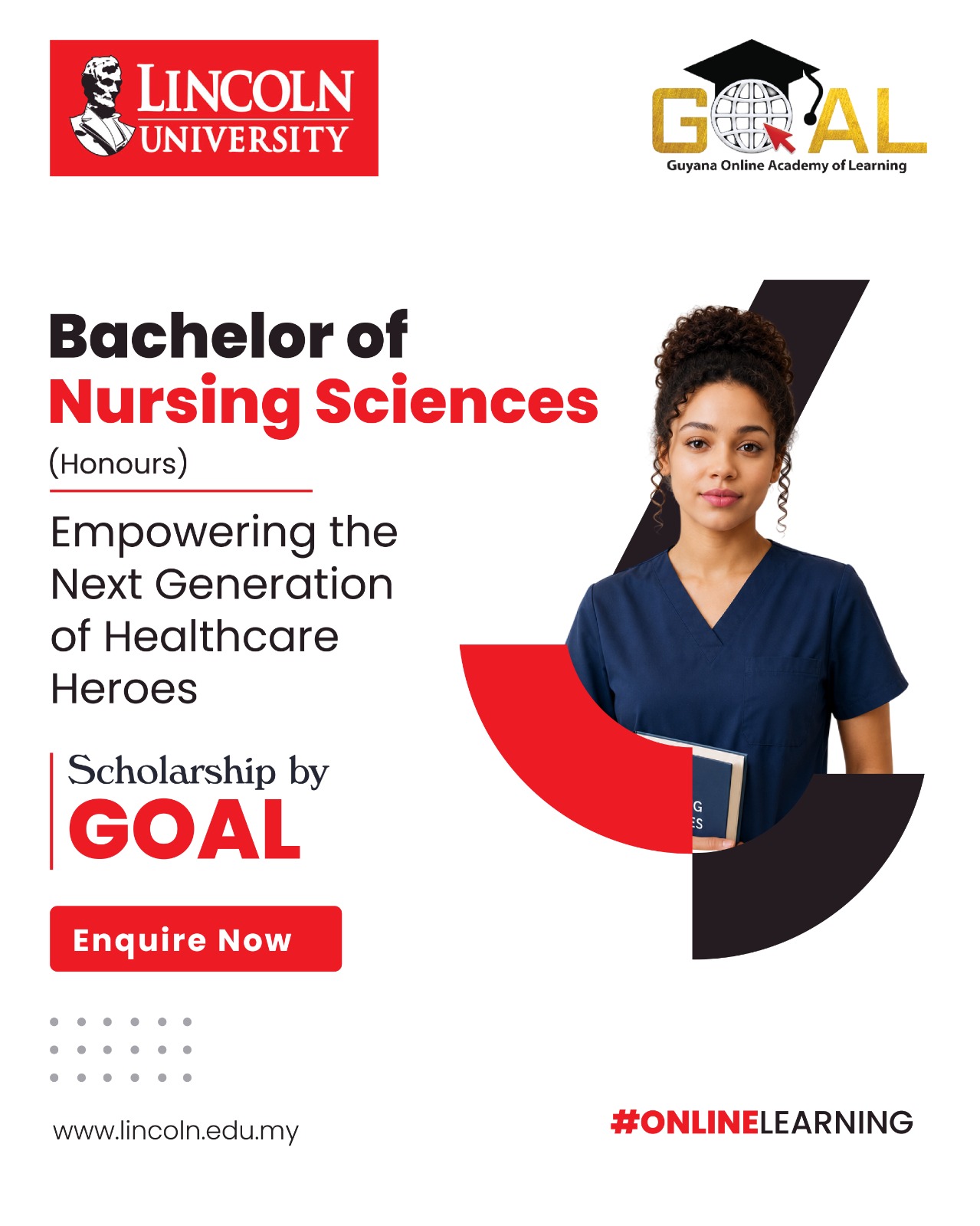 Lincoln University College-ODL Facebook ad