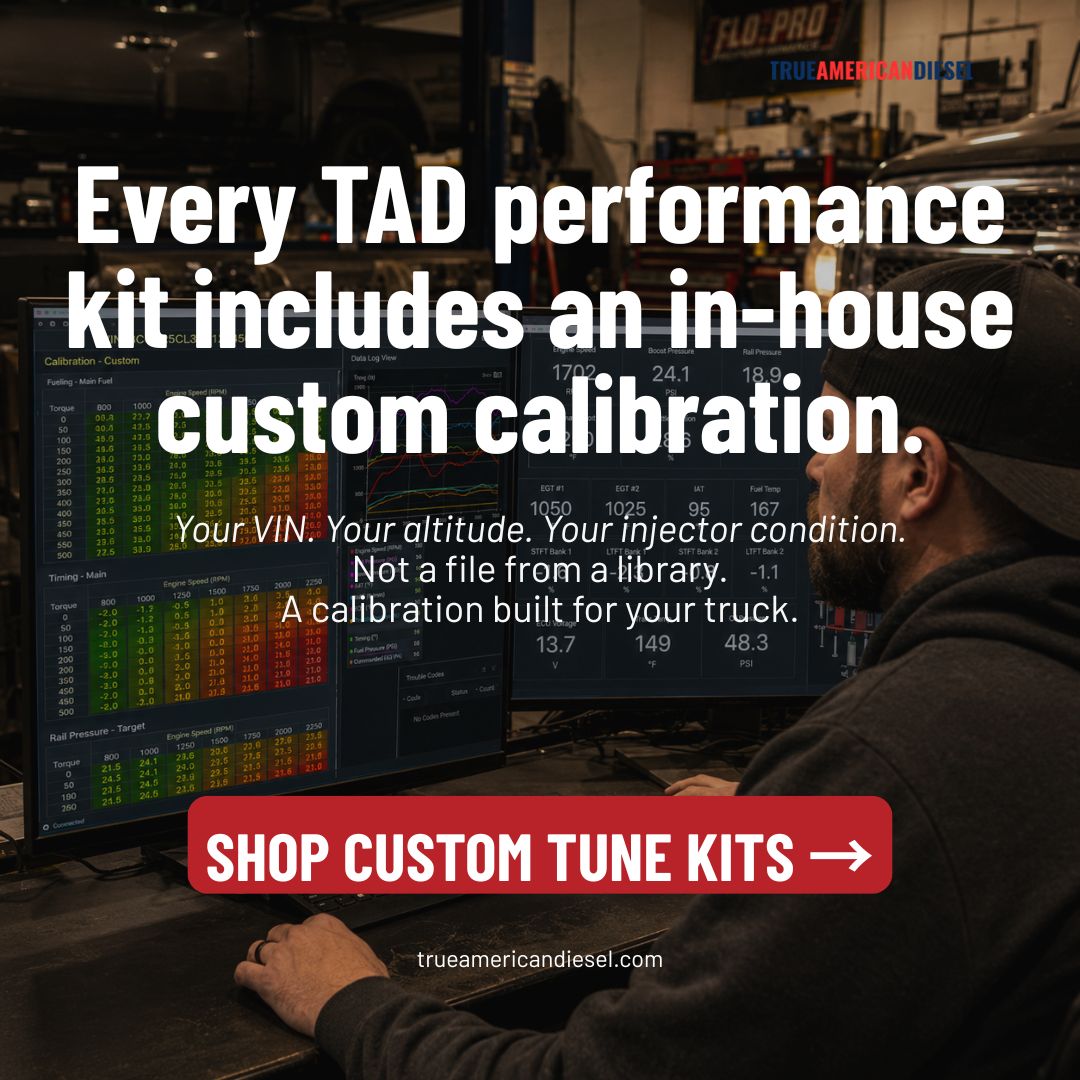 True American Diesel Facebook ad: Built for Your Truck. By a Real Tuner.