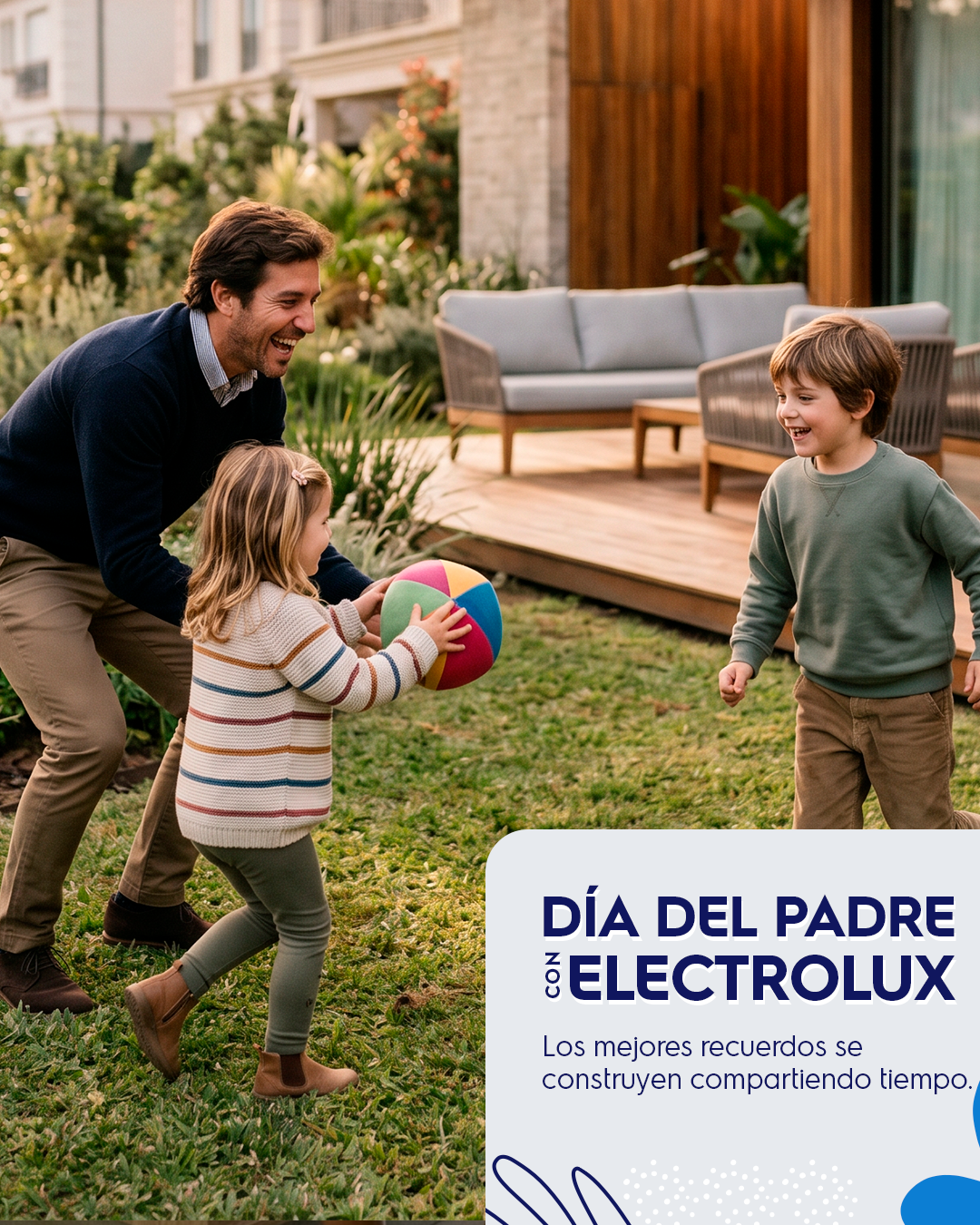 Electrolux Facebook ad: Los mejores regalos son los que crean momentos…