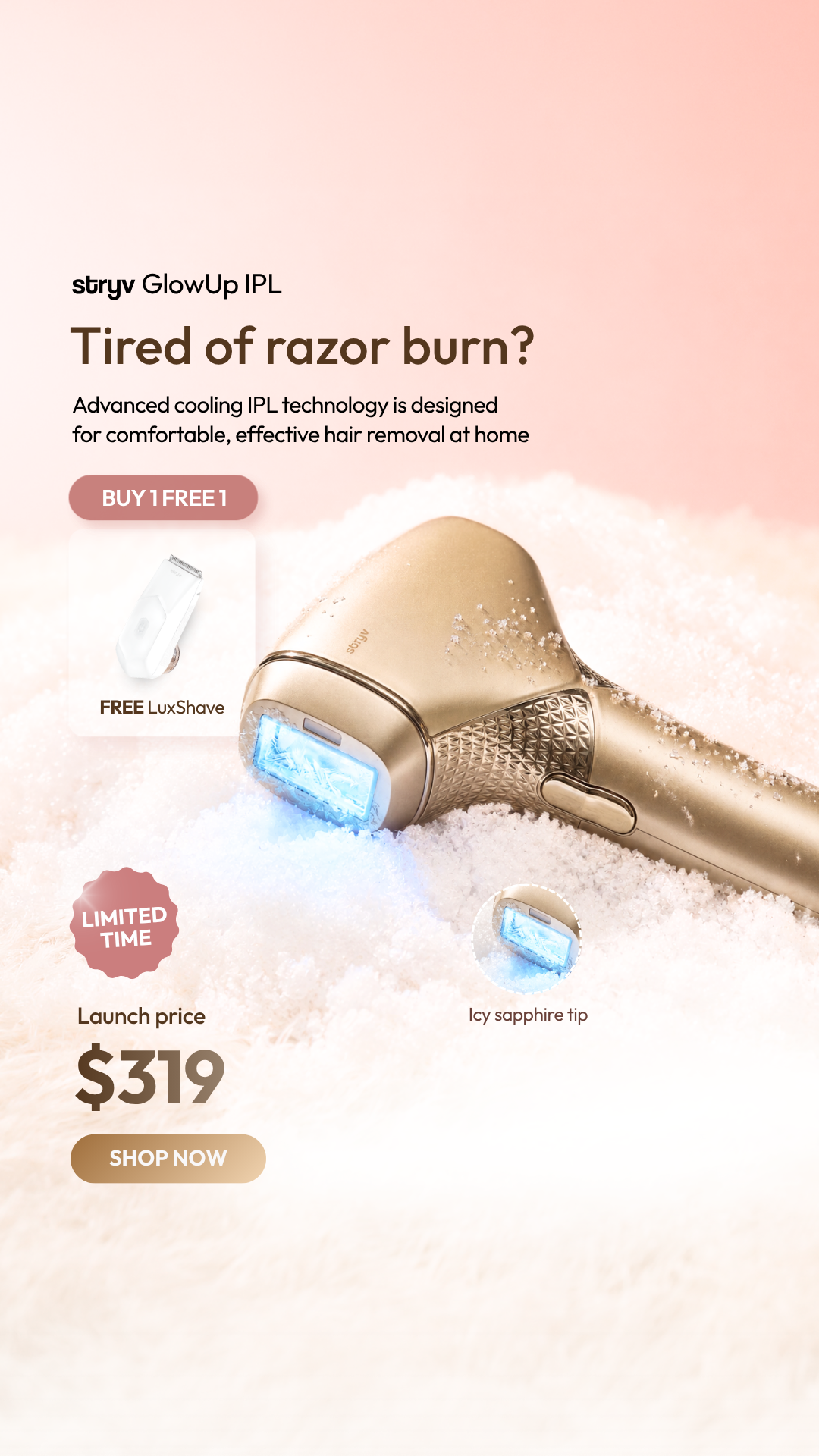 Stryv Facebook ad