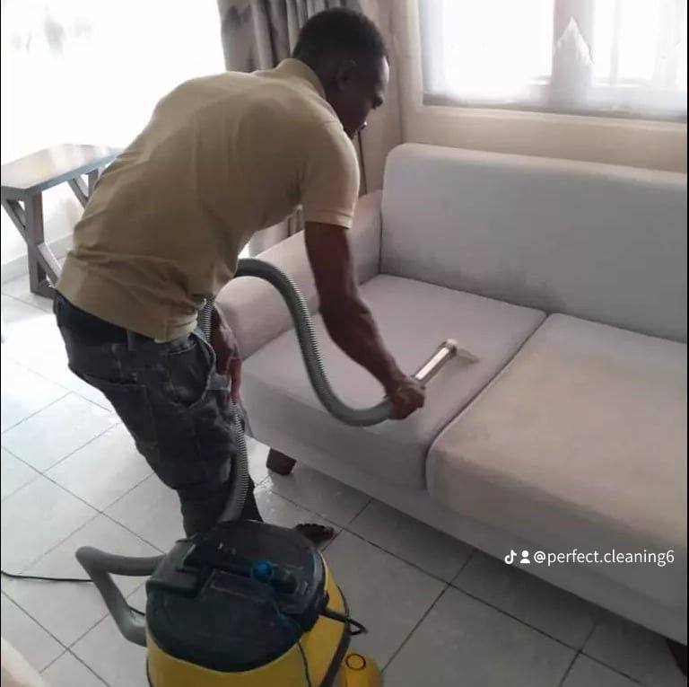 Lutaaya Fred Prosper Facebook ad: Perfect Cleaning services