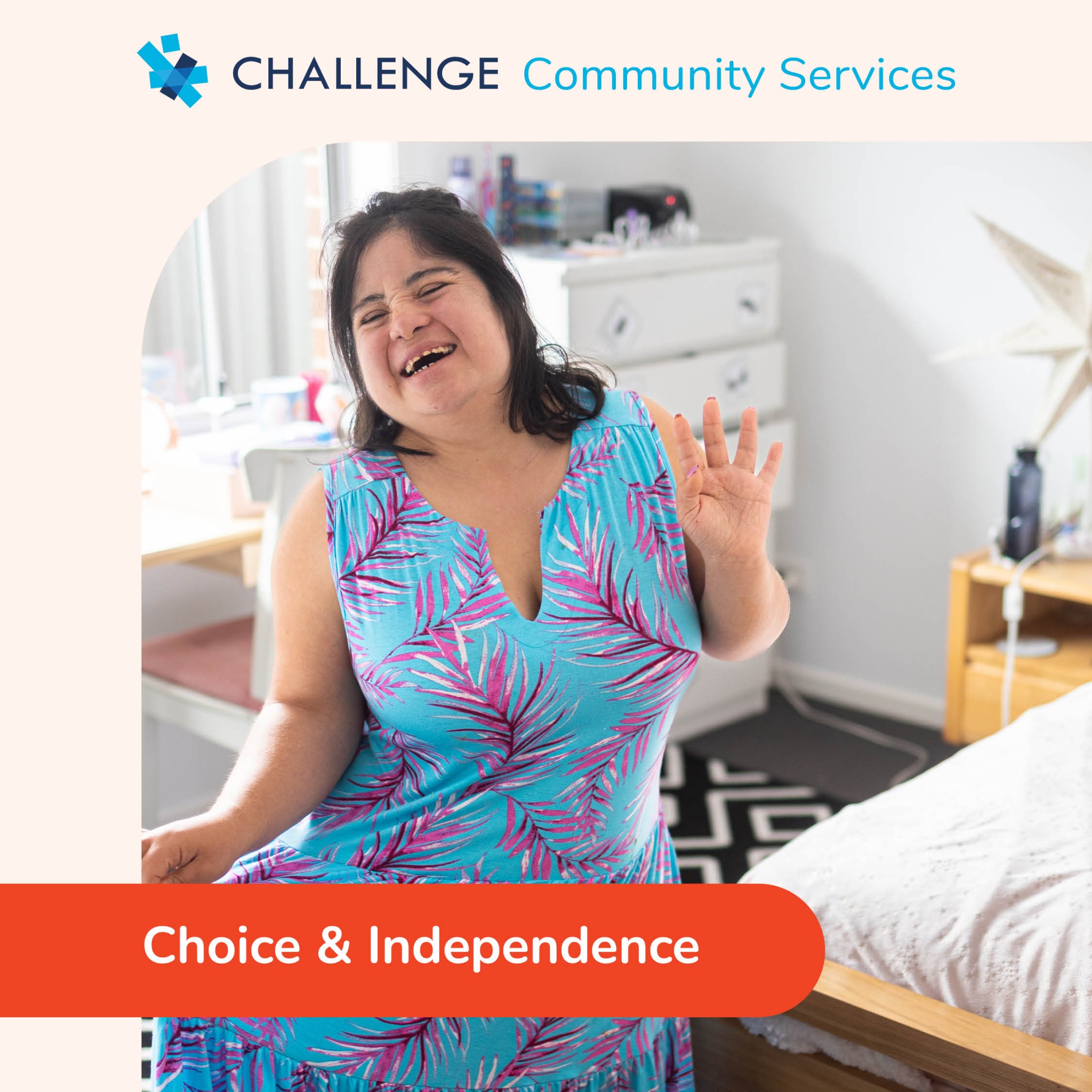 Challenge Community Services Facebook ad