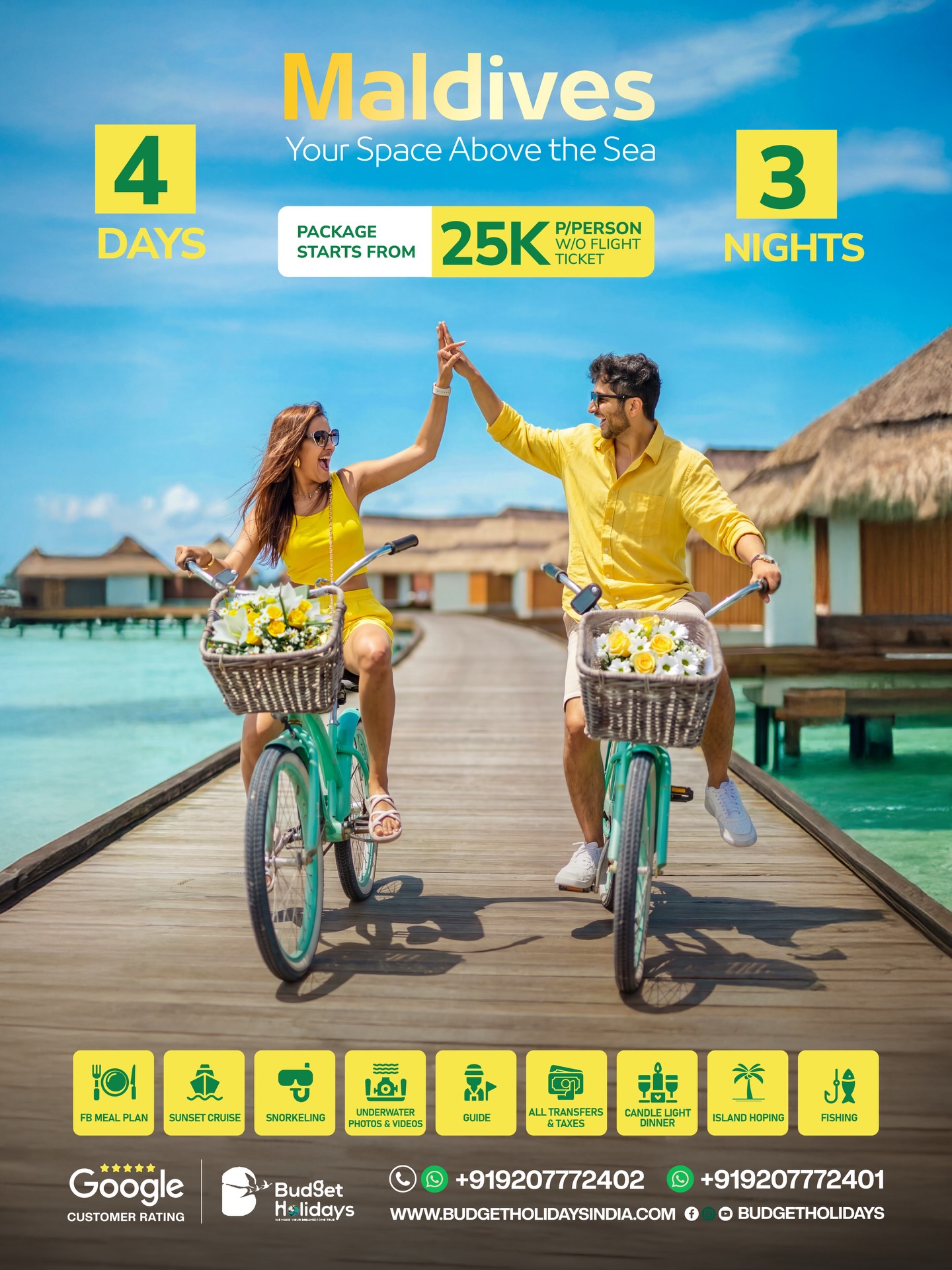 Budget Holidays7 Facebook ad