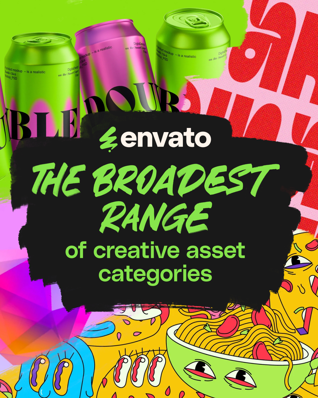 Envato Facebook ad