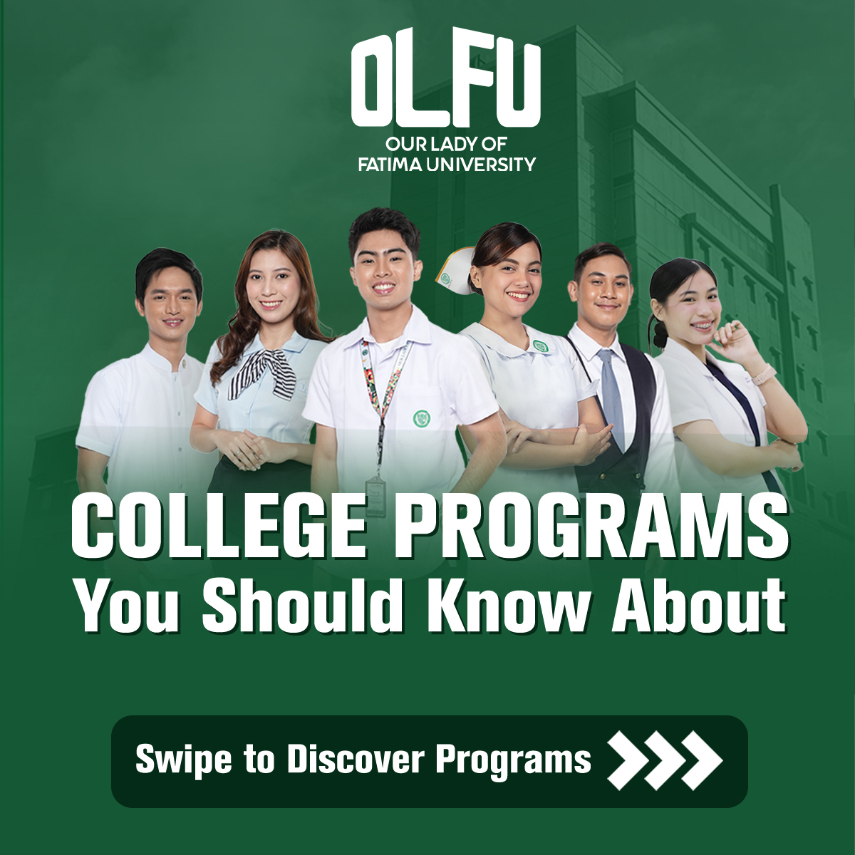 Our Lady of Fatima University (OLFU) Facebook ad: ๐๐ช๐ง๐ฃ ๐ฎ๐ค๐ช๐ง ๐ฅ๐๐จ๐จ๐๐ค๐ฃ ๐๐ฃ๐ฉ๐ค ๐โฆ