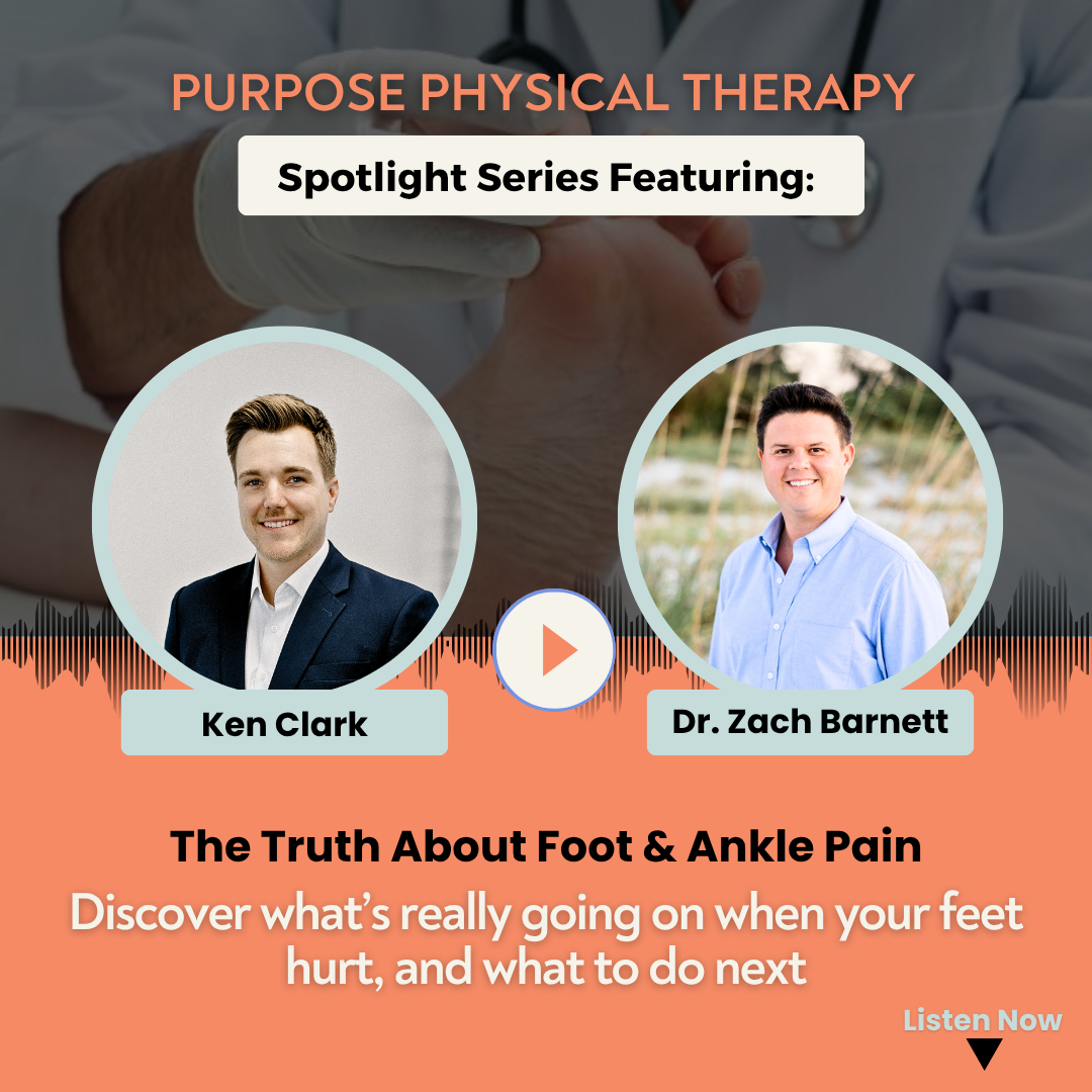 Purpose Physical Therapy and Wellness Facebook ad: Get Expert Foot & Ankle Care from a Trusted St. Pete…