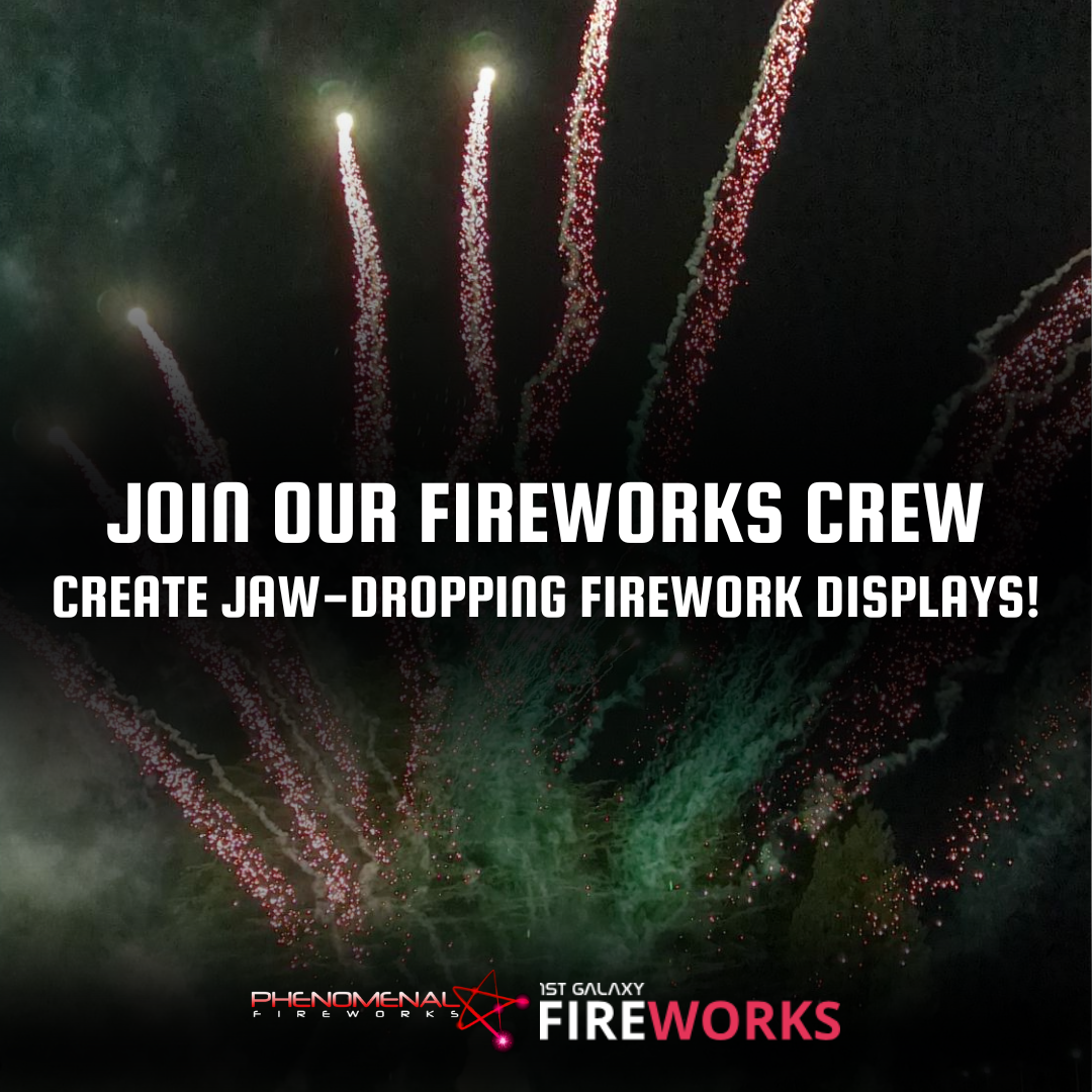 Phenomenal Fireworks Ltd Facebook ad: We're looking for passionate, reliable, and…