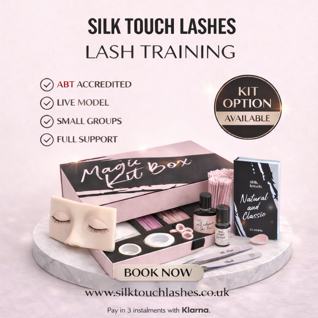 Silk Touch Lashes Facebook ad from Feb 25, 2026