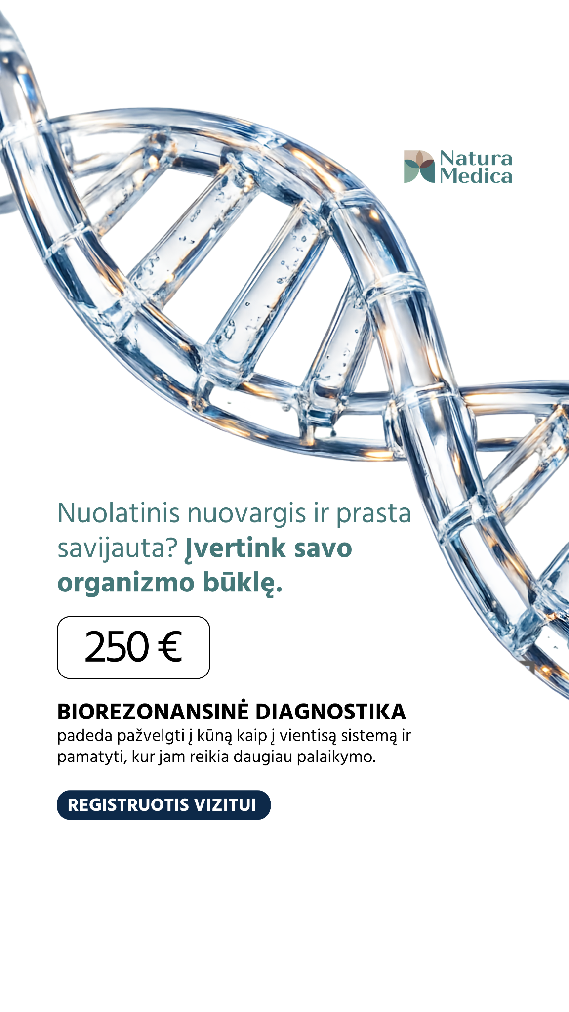 Natura Medica Facebook ad from Aug 6, 2026