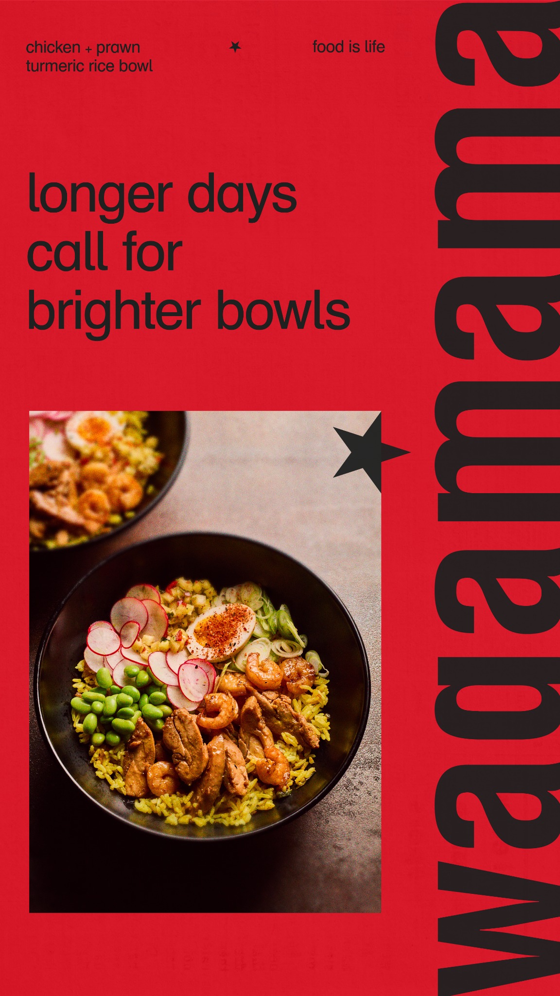 wagamama Facebook ad from Aug 3, 2026