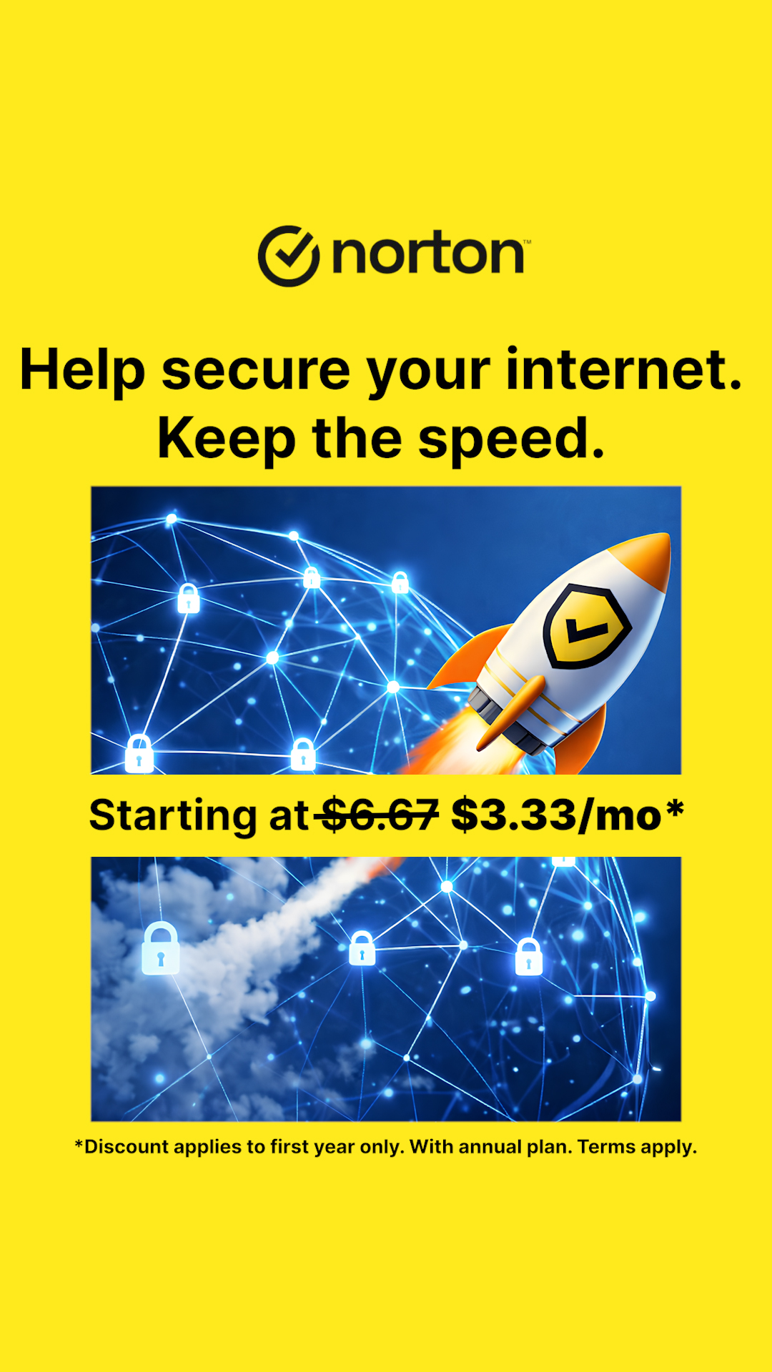 Norton Facebook ad
