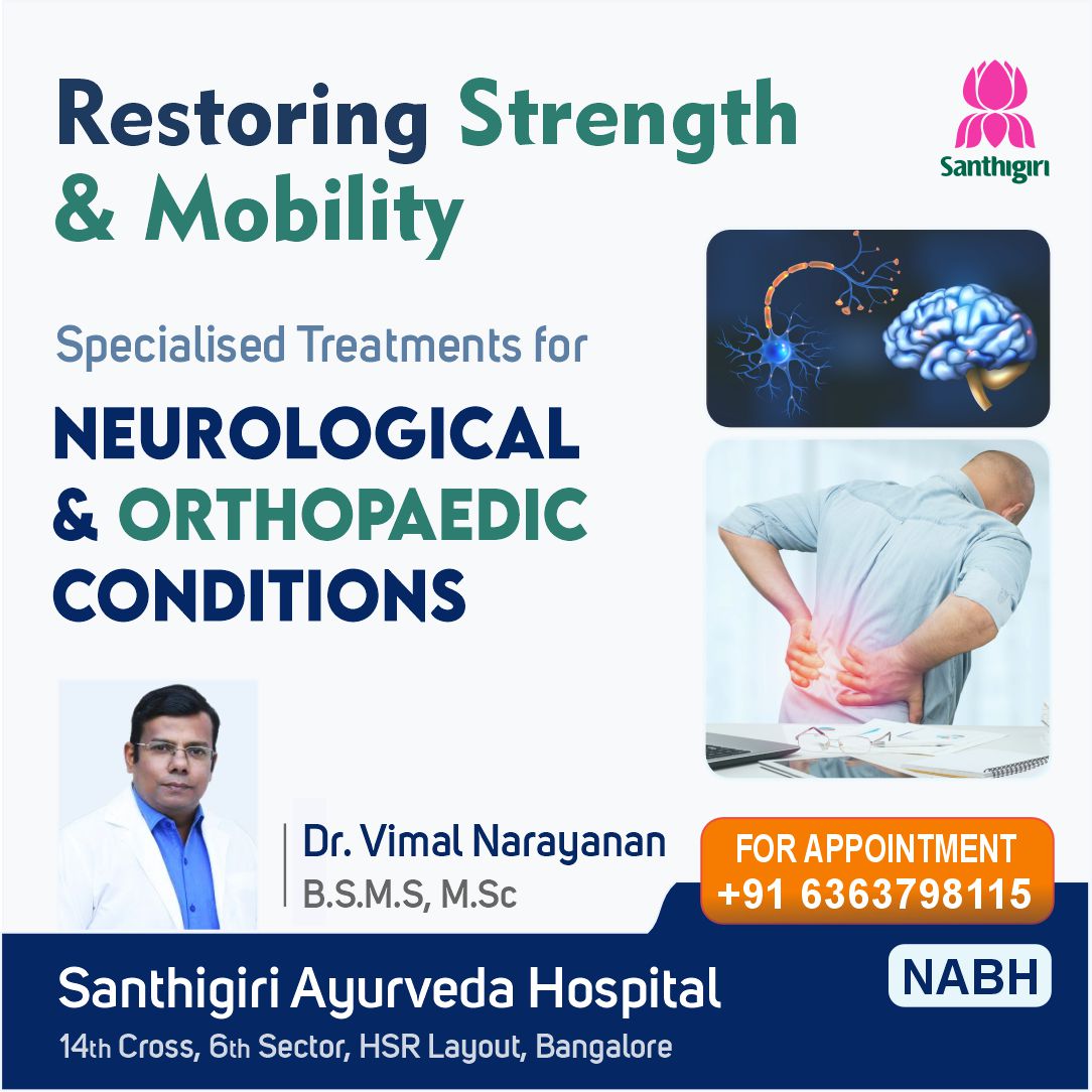SANTHIGIRI AYURVEDA HOSPITAL BANGALORE Facebook ad: Traditional Holistic Healing