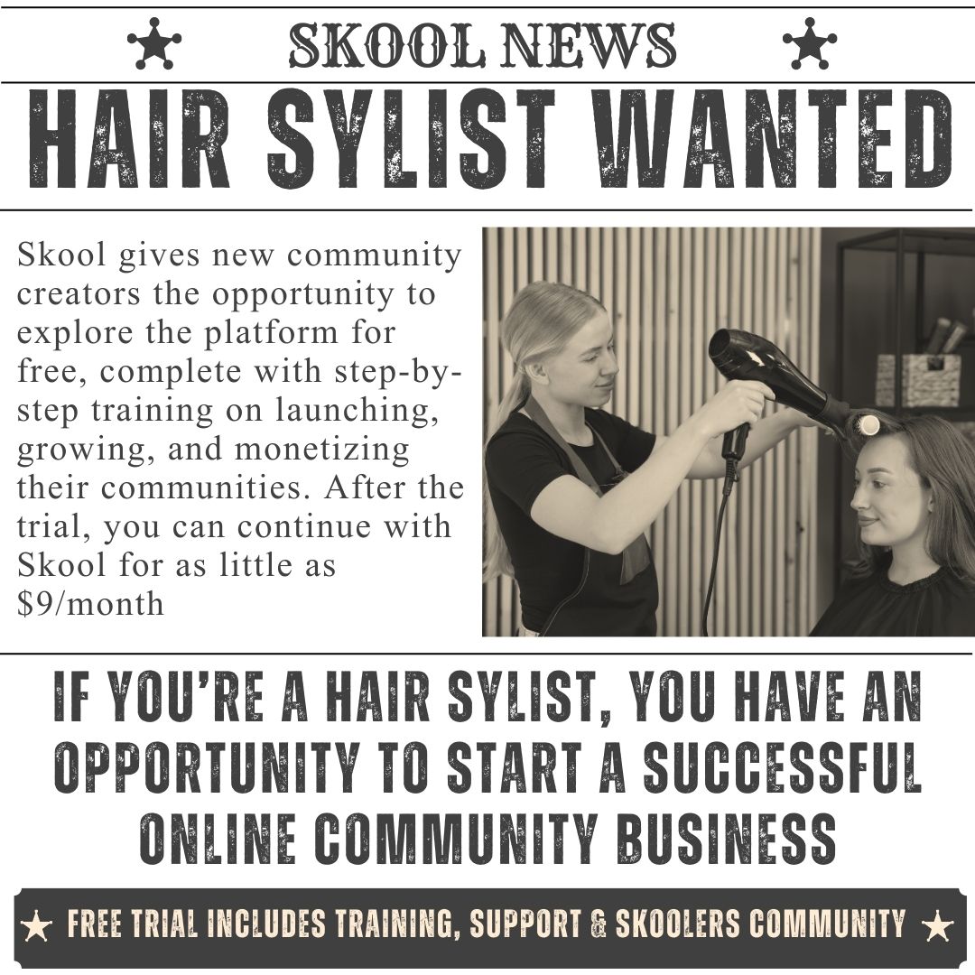 Skool Facebook ad