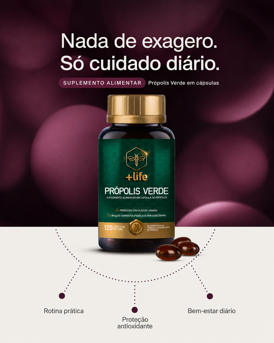 Mais Life - Suplementos Saudáveis Facebook ad