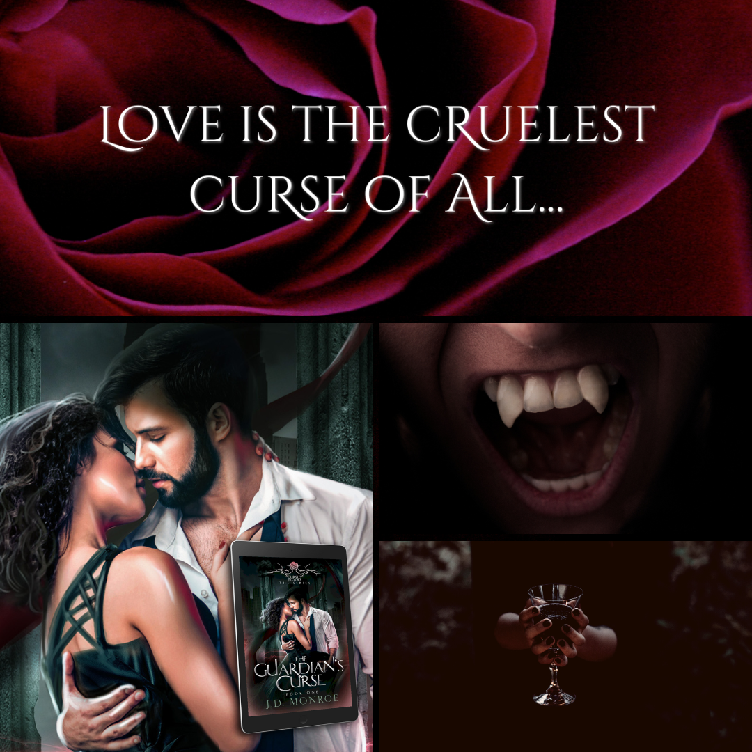 J.D. Monroe Facebook ad: The Guardian's Curse (Cursed Blood Book 1)
