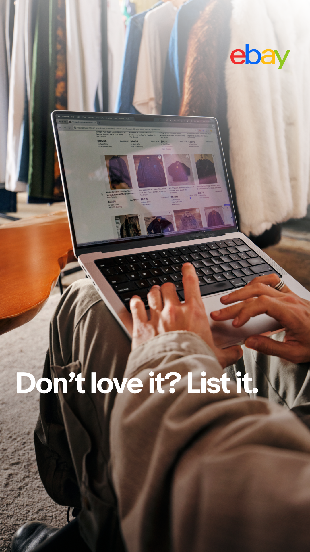eBay Facebook ad