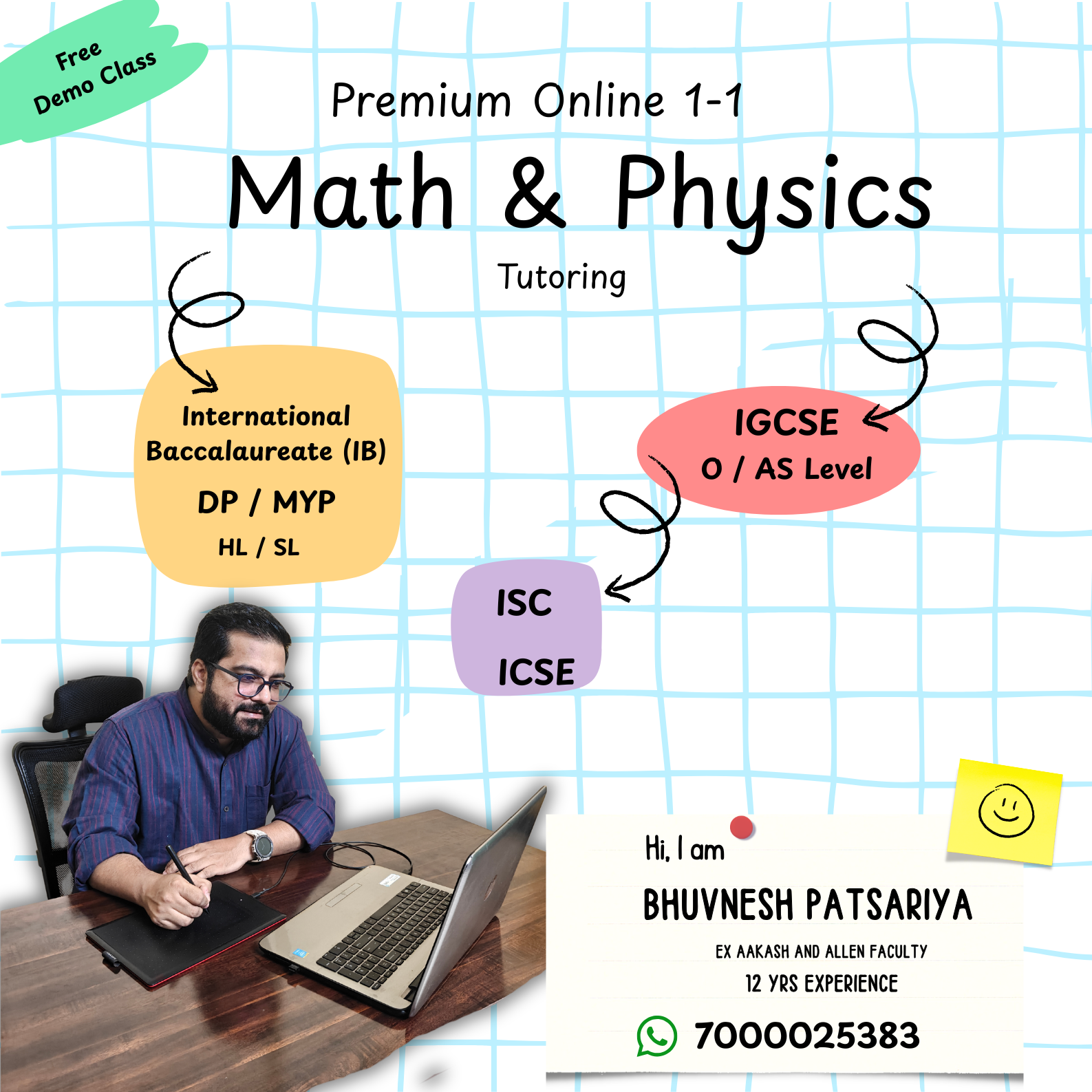 Online Math Tutor Facebook ad