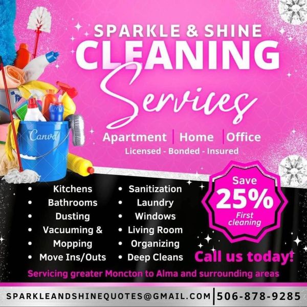 Sparkle and Shine Solutions Facebook ad
