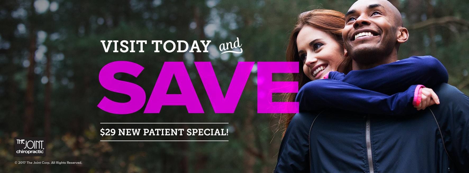 The Joint Chiropractic Facebook ad