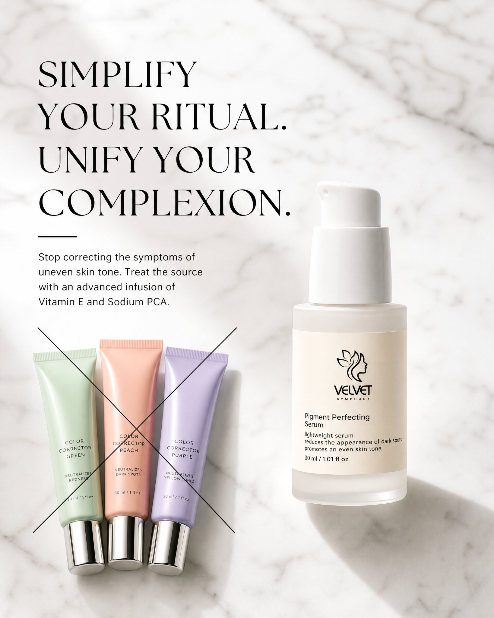Velvet Symphony Facebook ad