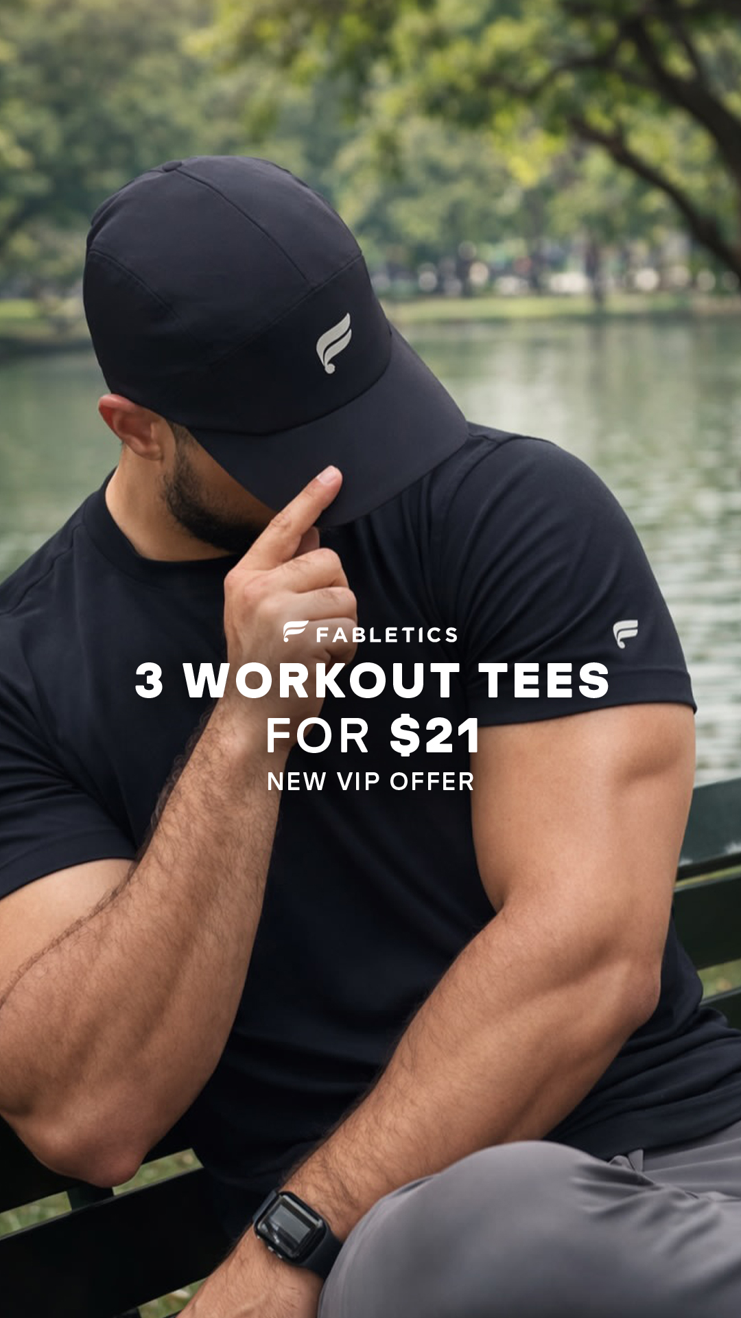Fabletics Men Facebook ad