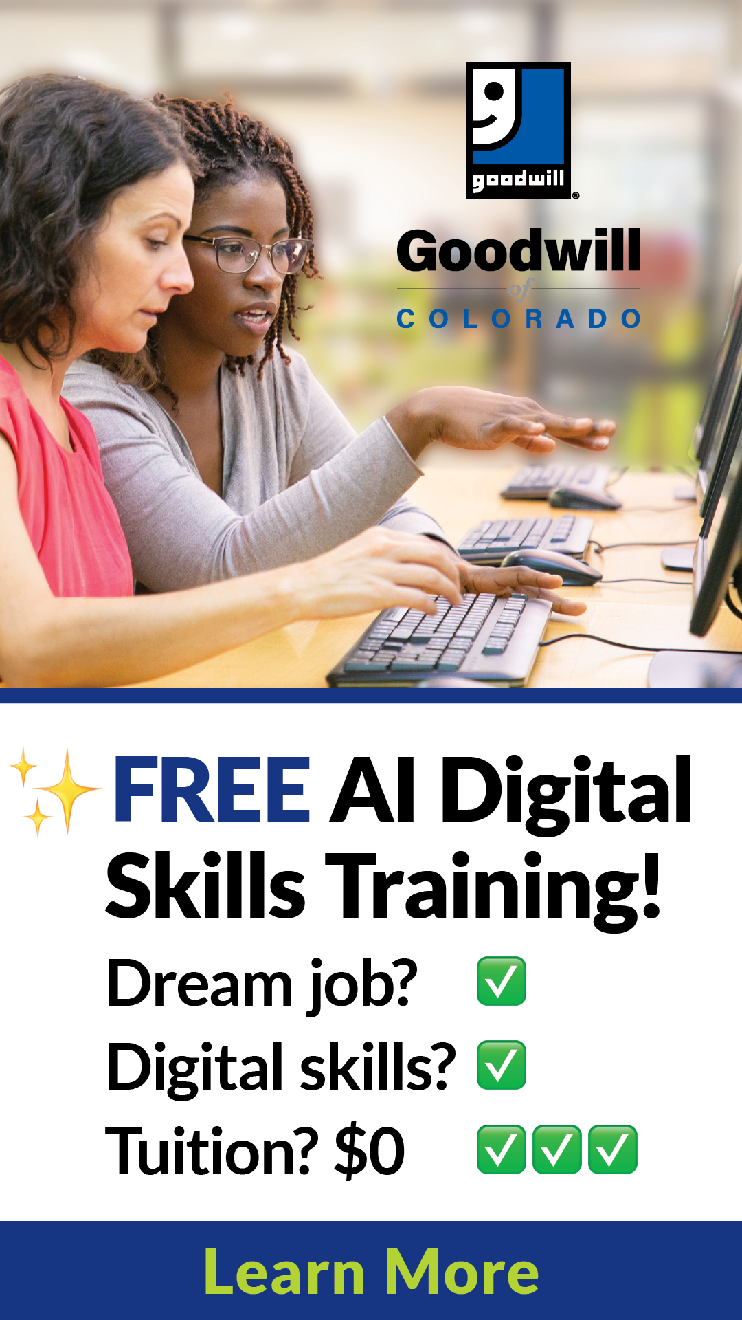 Goodwill of Colorado Facebook ad from Jun 1, 2026