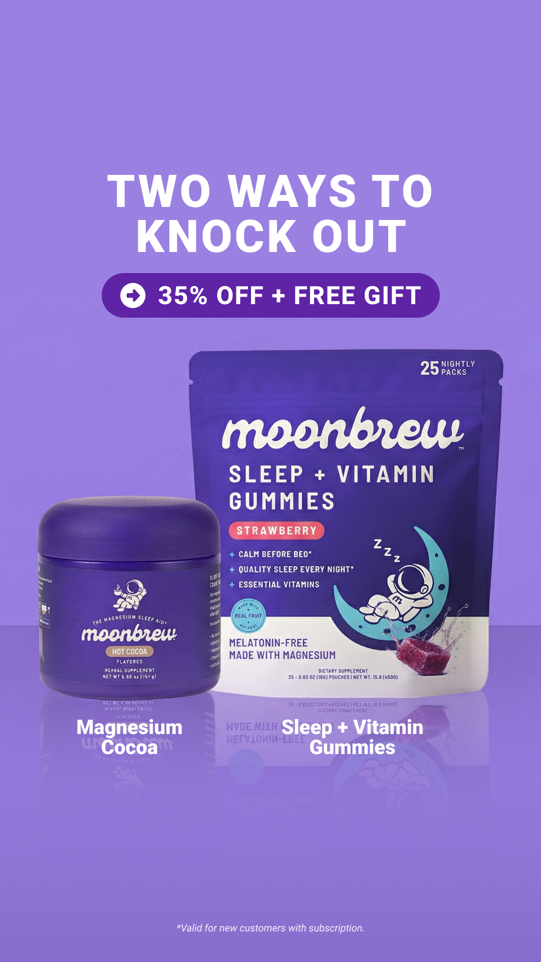 MoonBrew Facebook ad