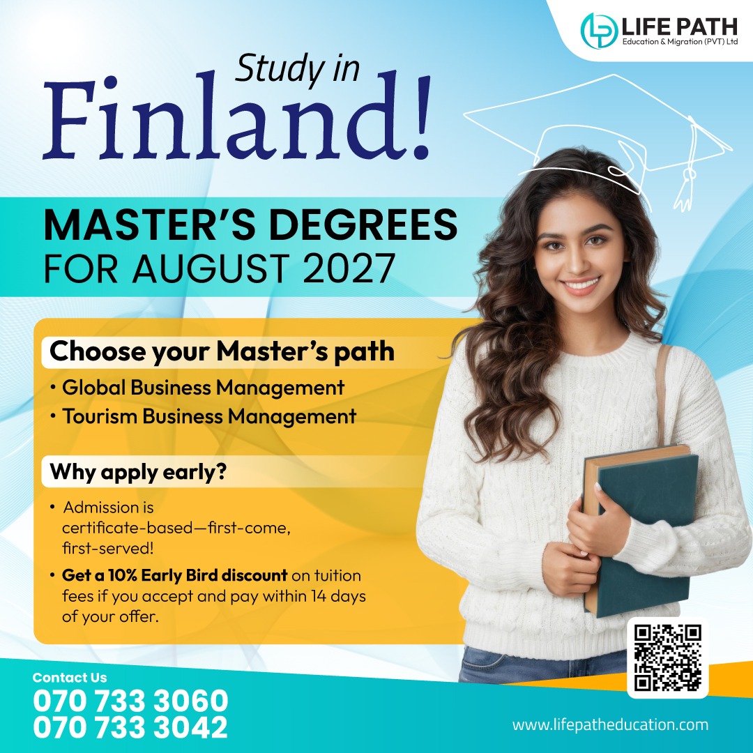 Life Path Education & Migration Pvt Ltd Facebook ad: Your Next Step After Graduation Starts Here