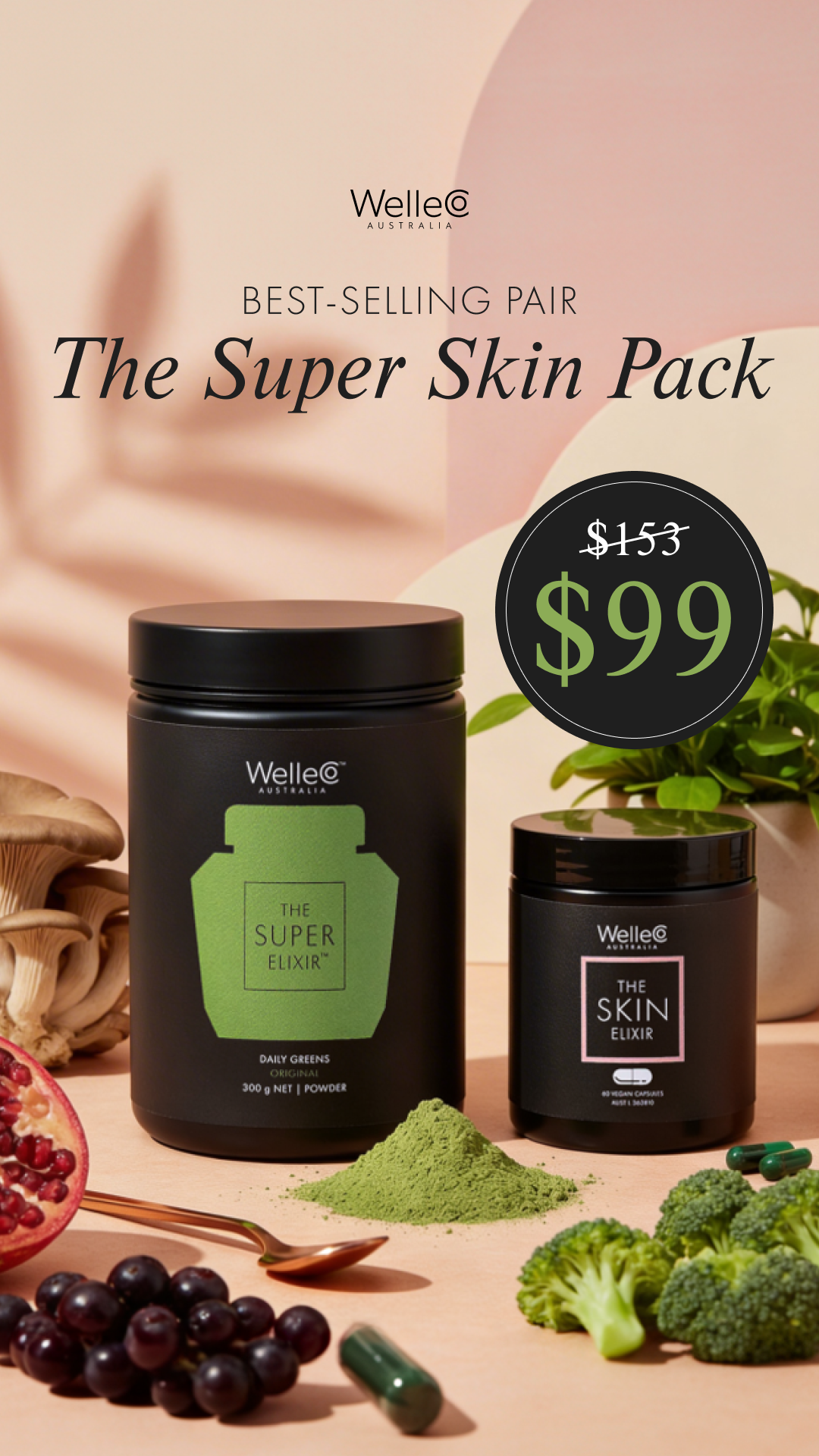 WelleCo Facebook ad