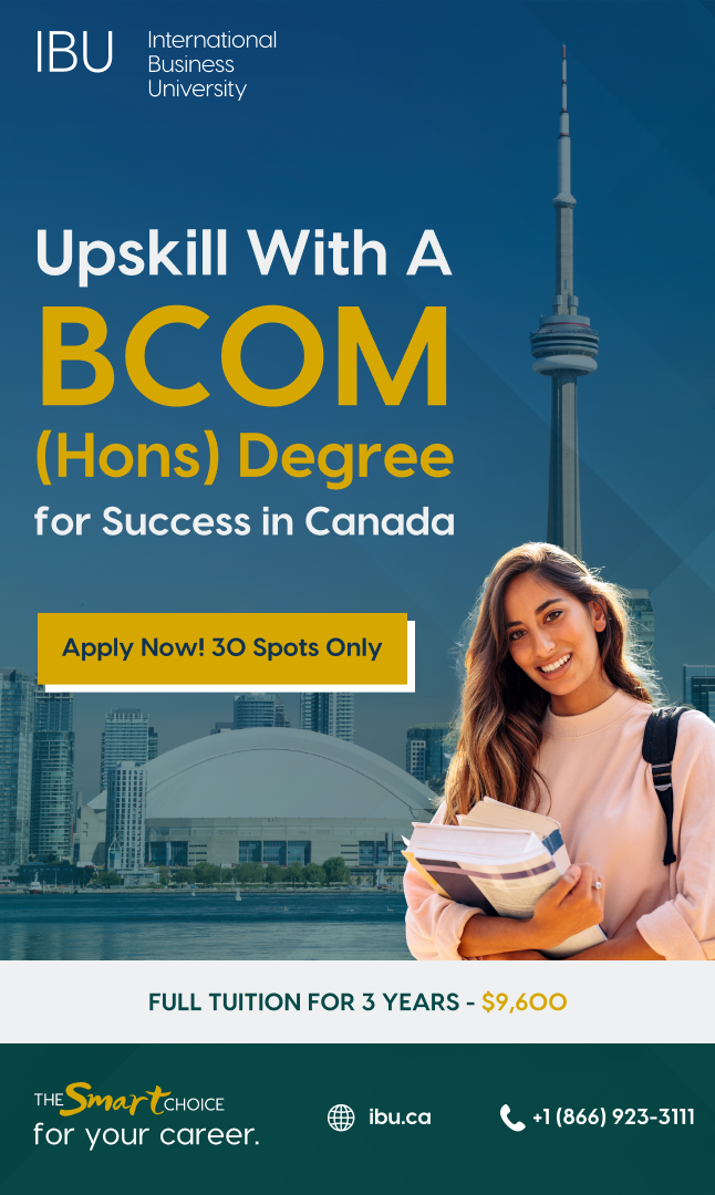 International Business University Facebook ad