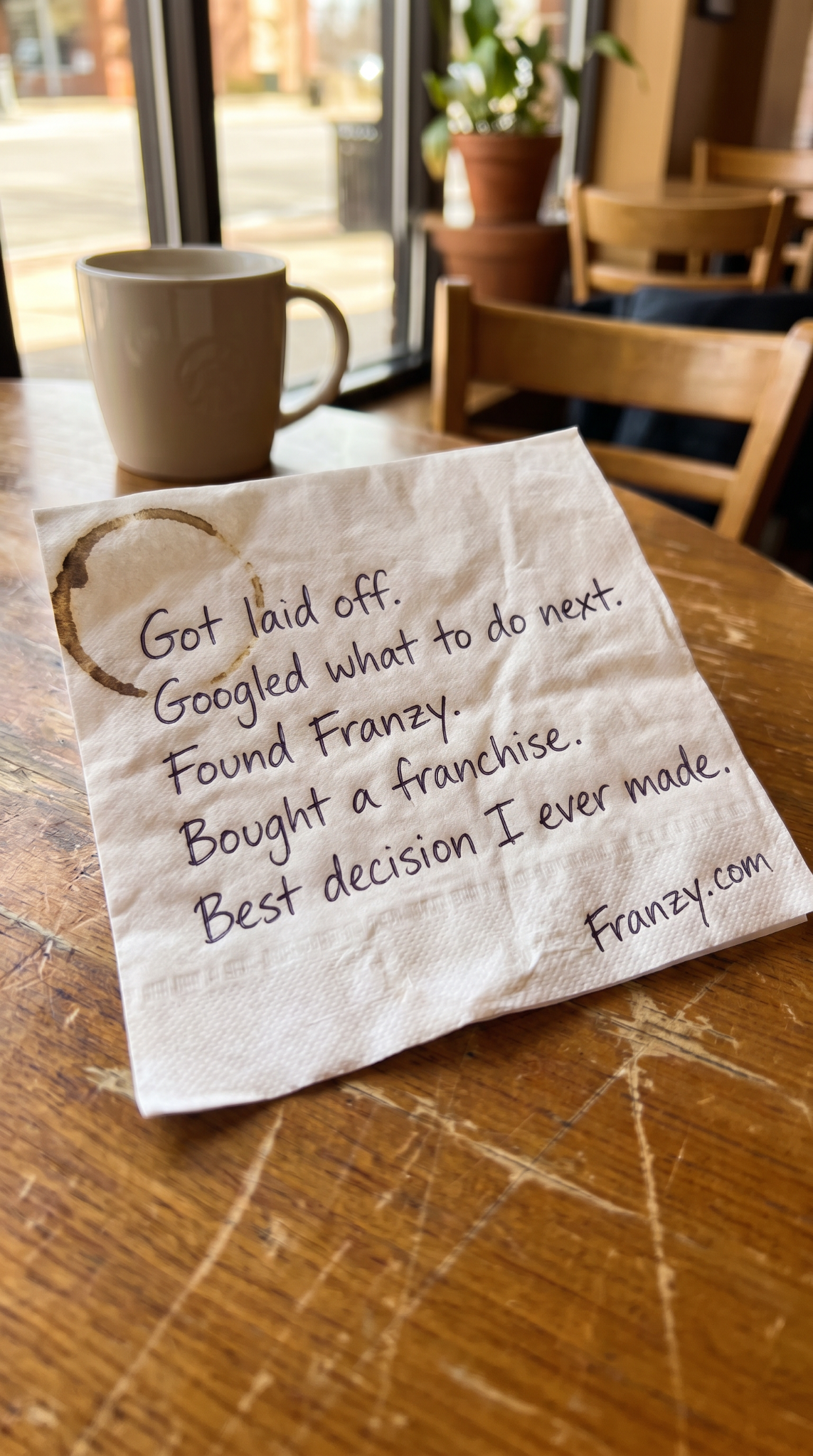 Franzy Facebook ad