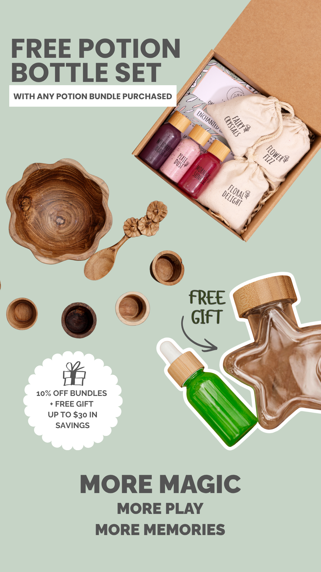The Little Potion Co Facebook ad