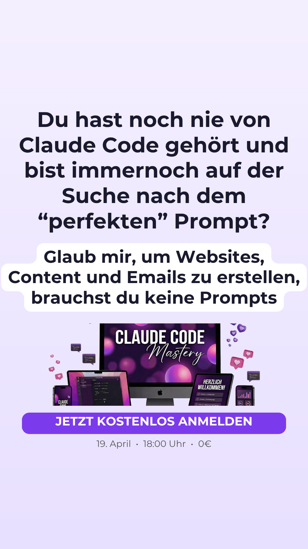 Julia Trost - Online Unternehmensaufbau Facebook ad