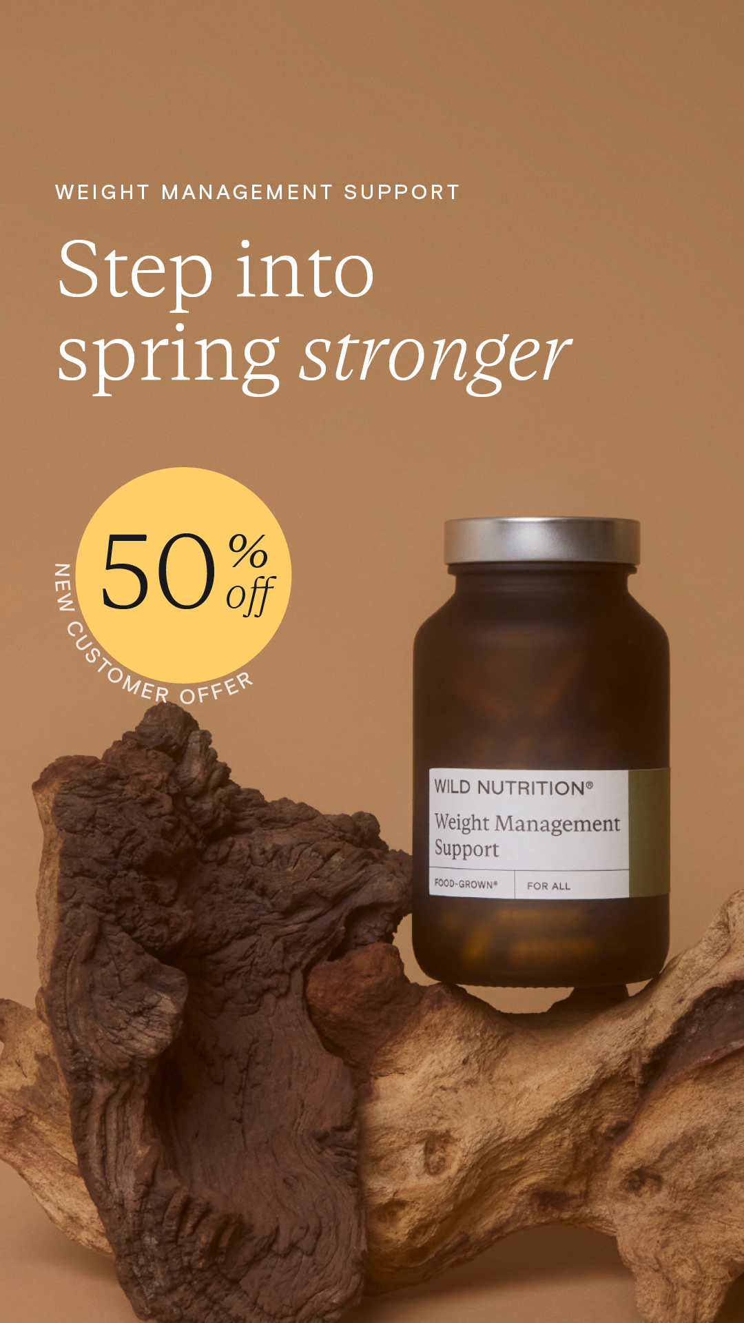 Wild Nutrition Facebook ad