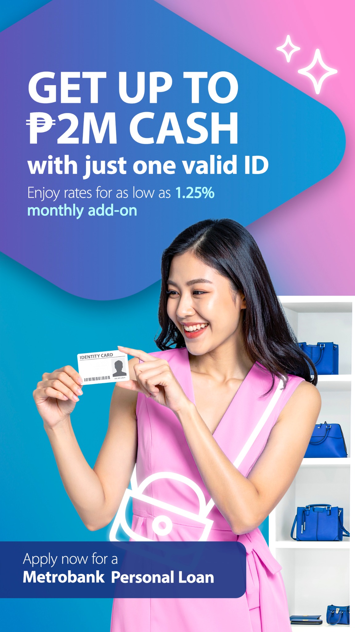 Metrobank Card Facebook ad