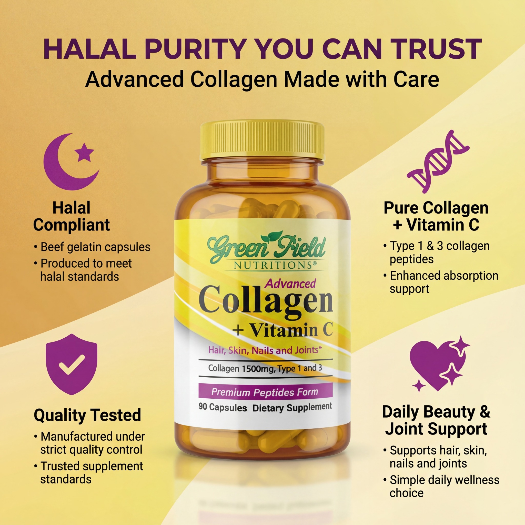 Greenfield Nutritions, Inc Facebook ad