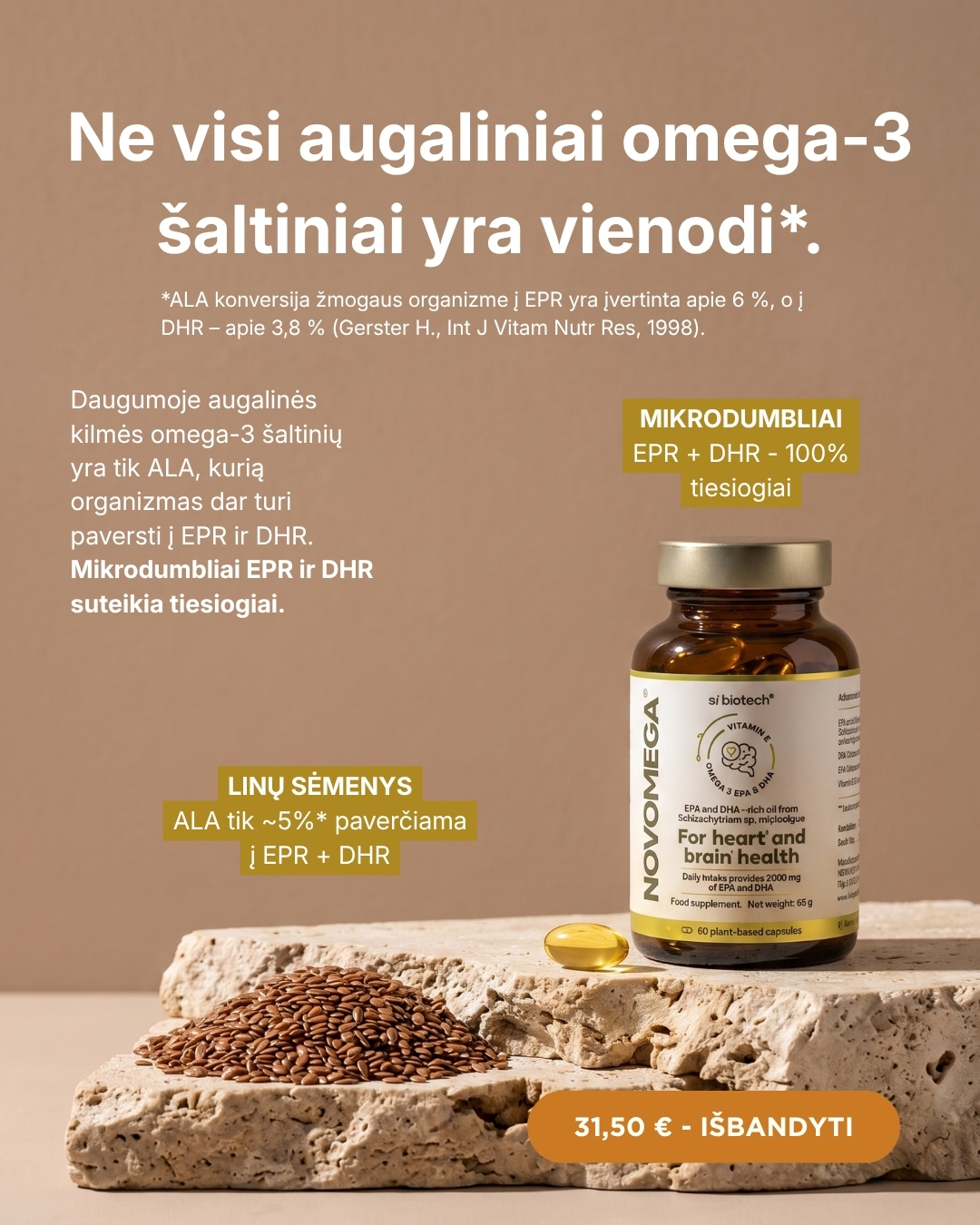 Omegalab.lt Facebook ad