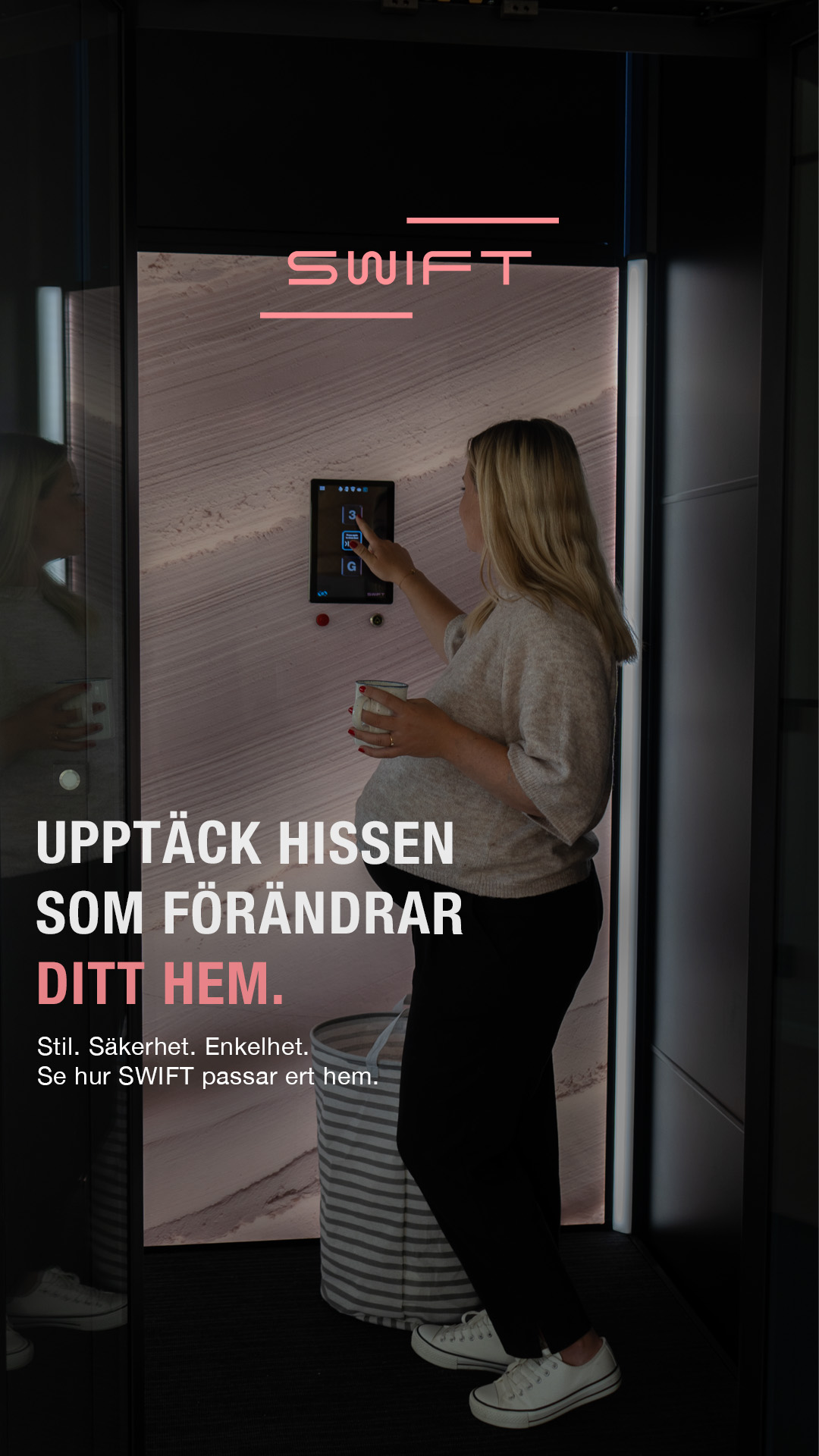 SWIFT Home Lifts Facebook ad