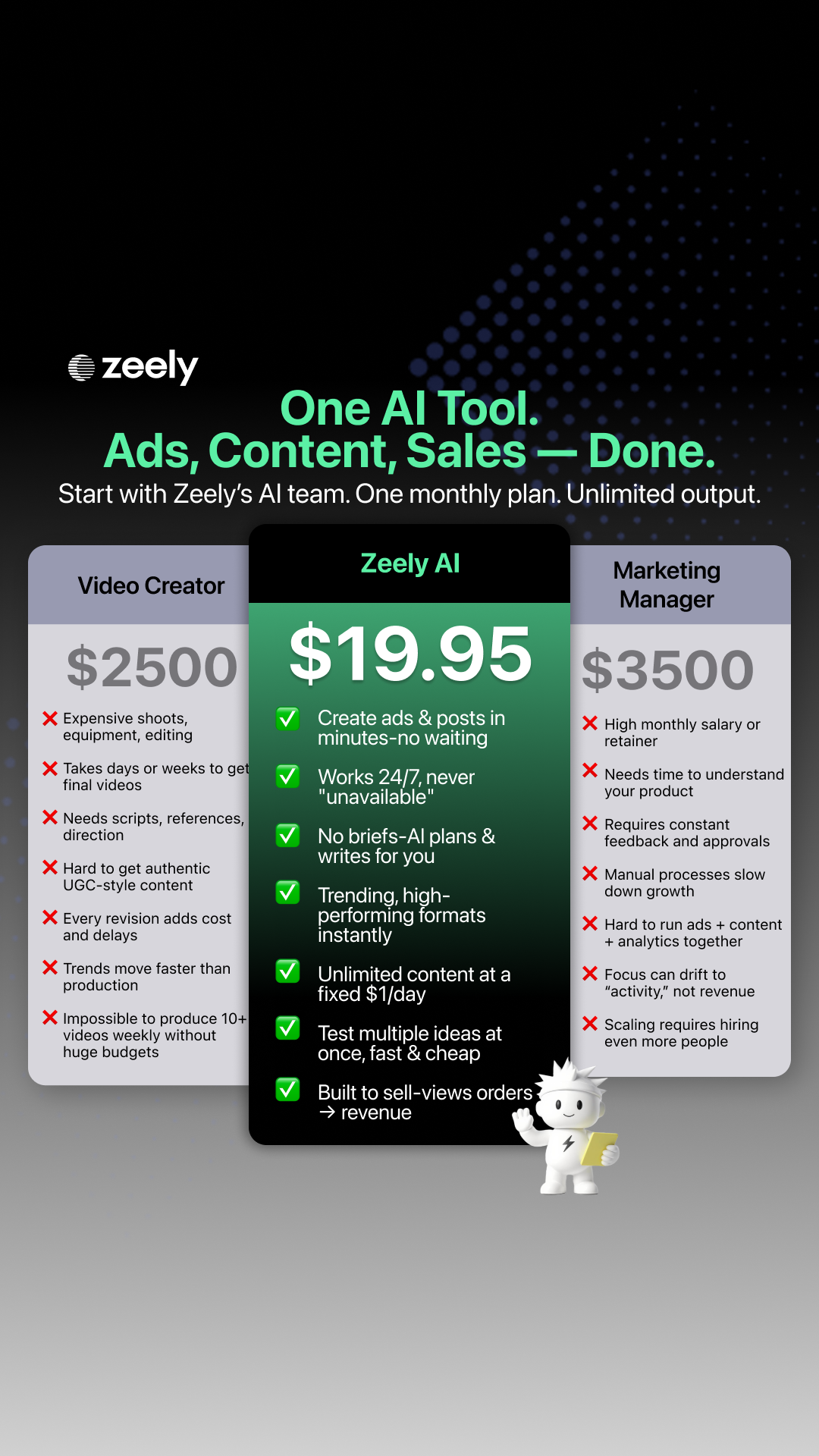 Zeely Facebook ad