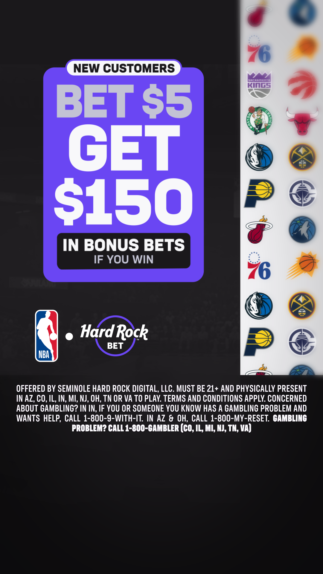 Hard Rock Bet Facebook ad