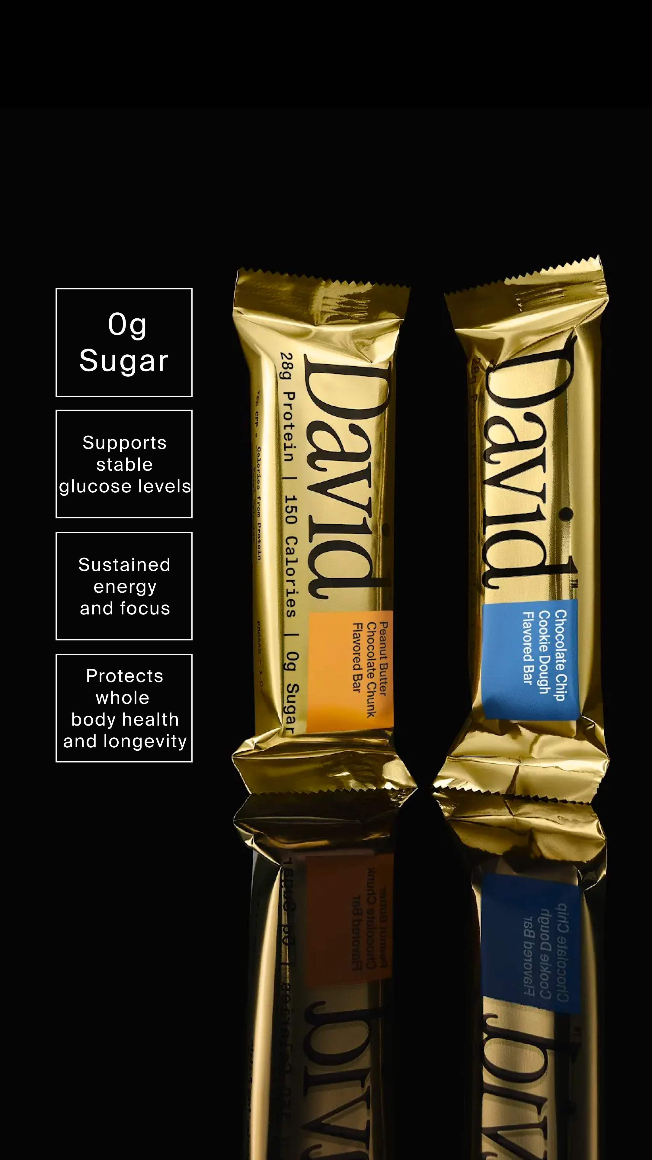 David Protein Facebook ad