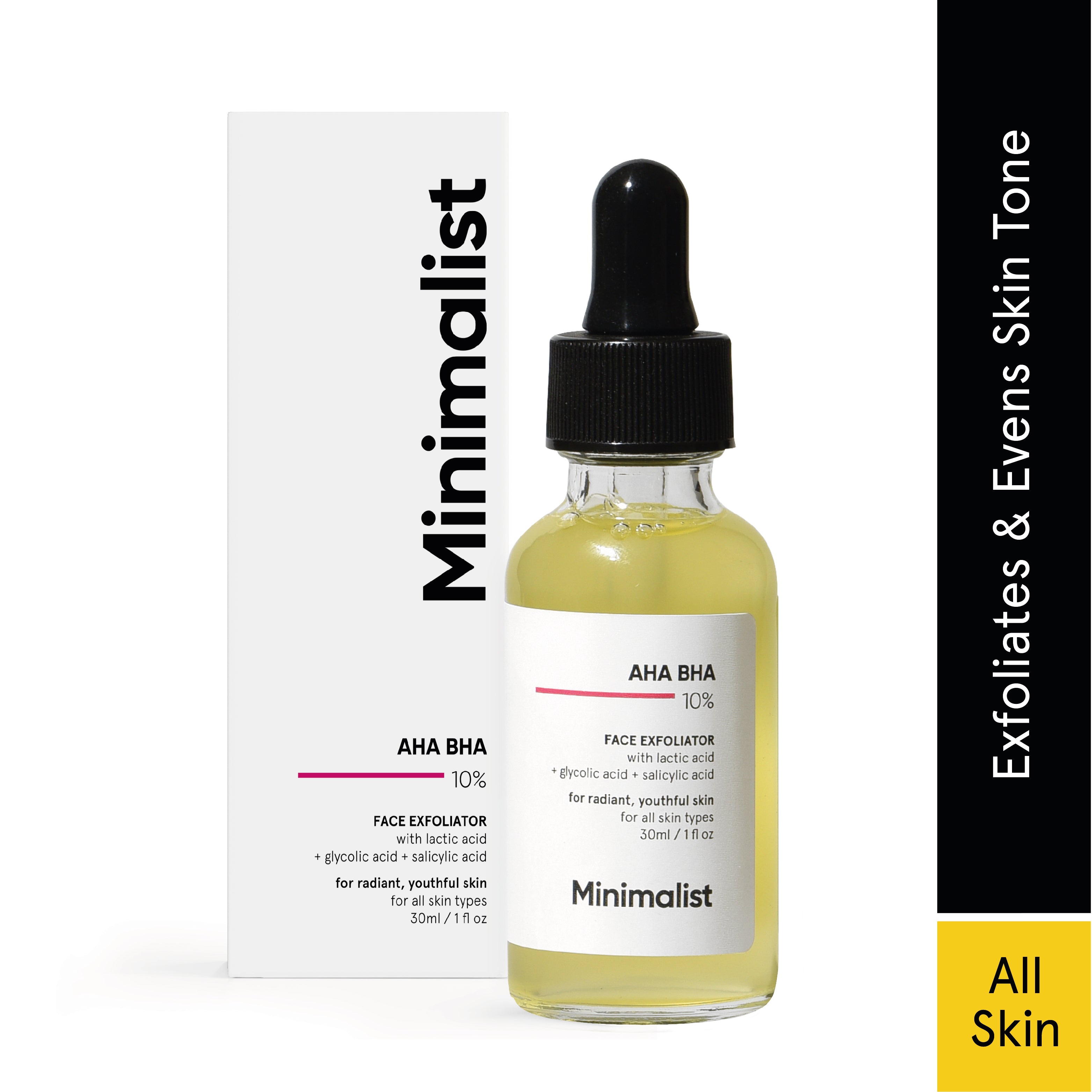 Minimalistinc Facebook ad