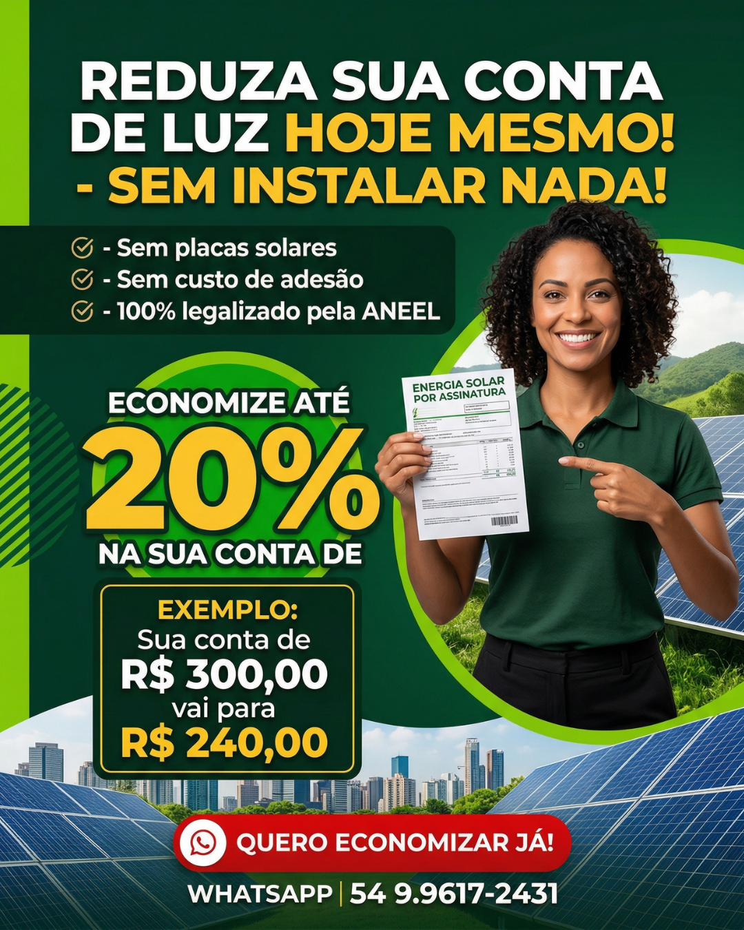 ICES Energia Facebook ad: Fale conosco e saiba mais