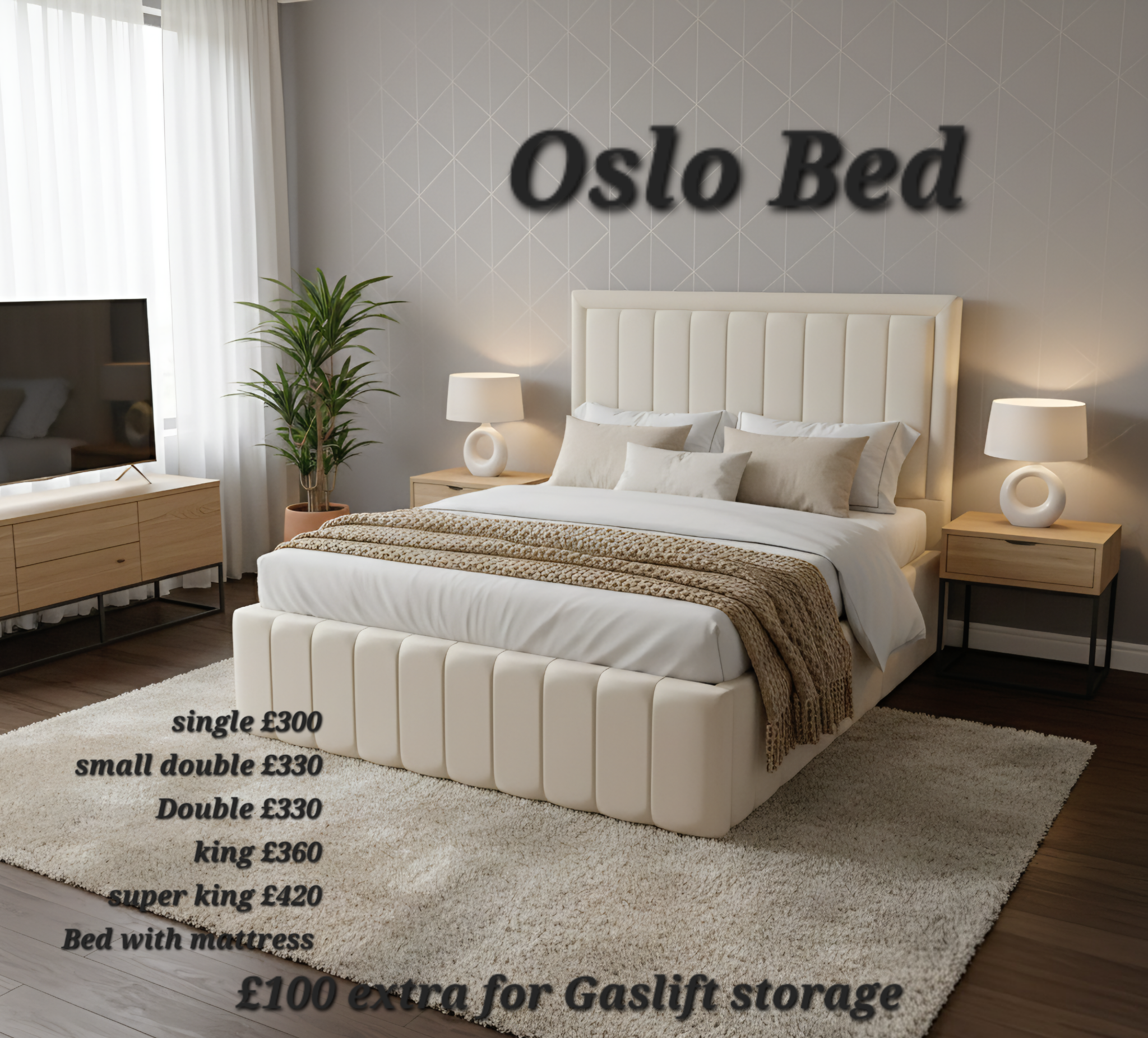 classic Beds Facebook ad