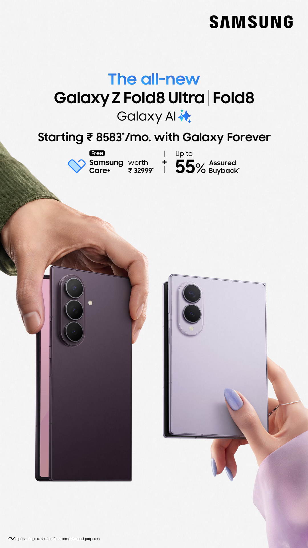 Samsung Facebook ad